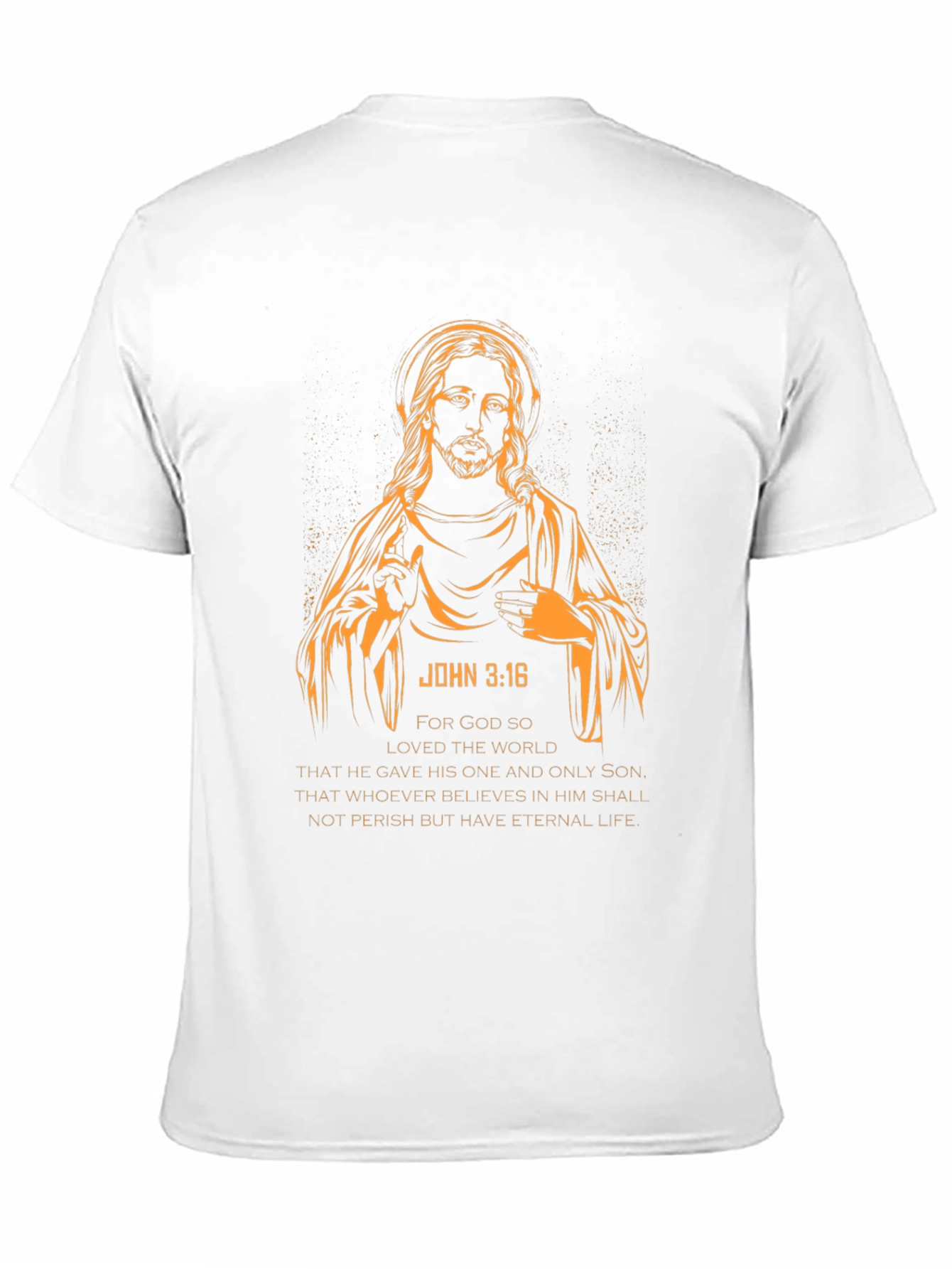 John 3:16 Graphic T-Shirt - Religious Christian Apparel