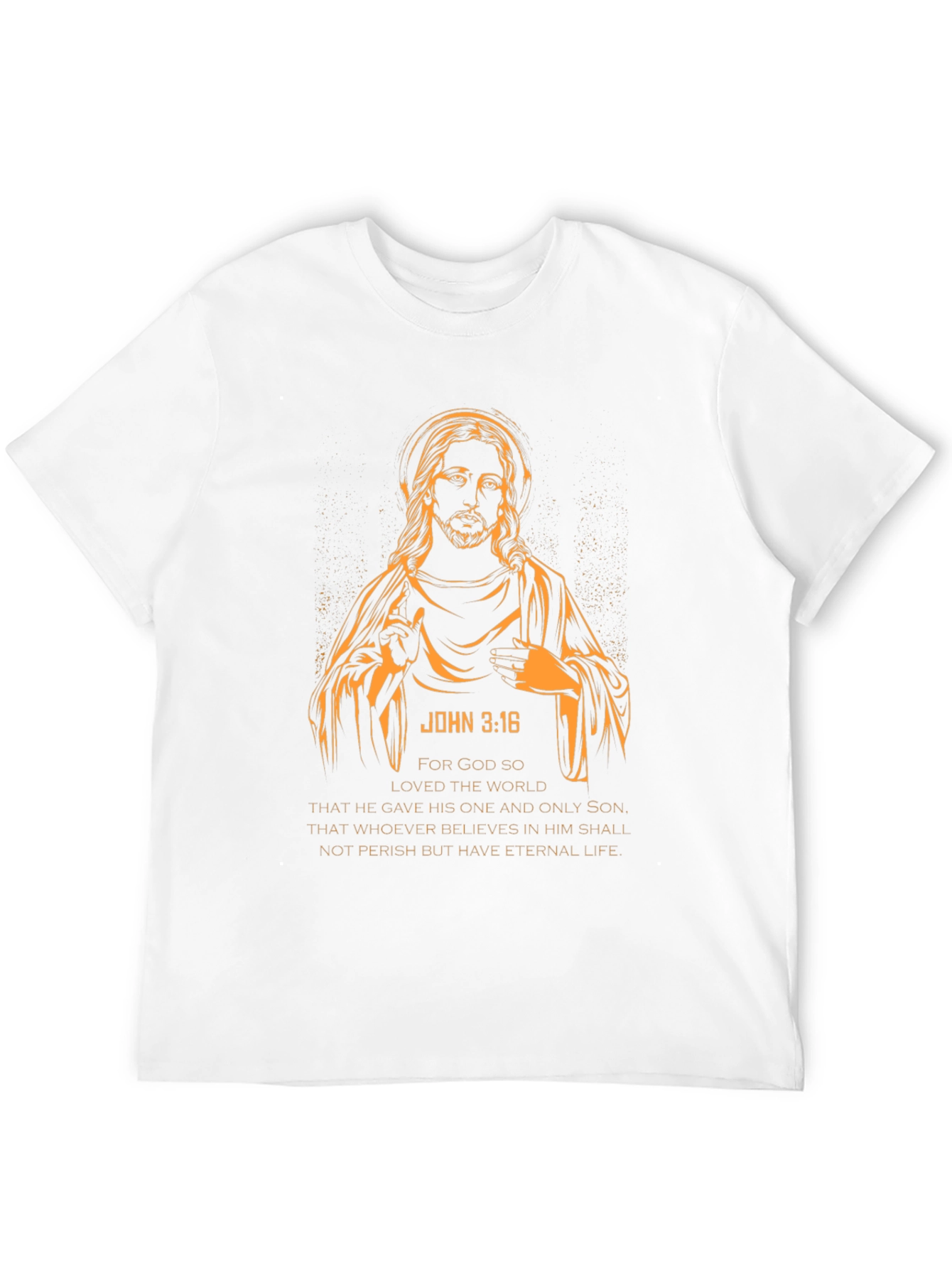John 3:16 Graphic T-Shirt - Religious Christian Apparel