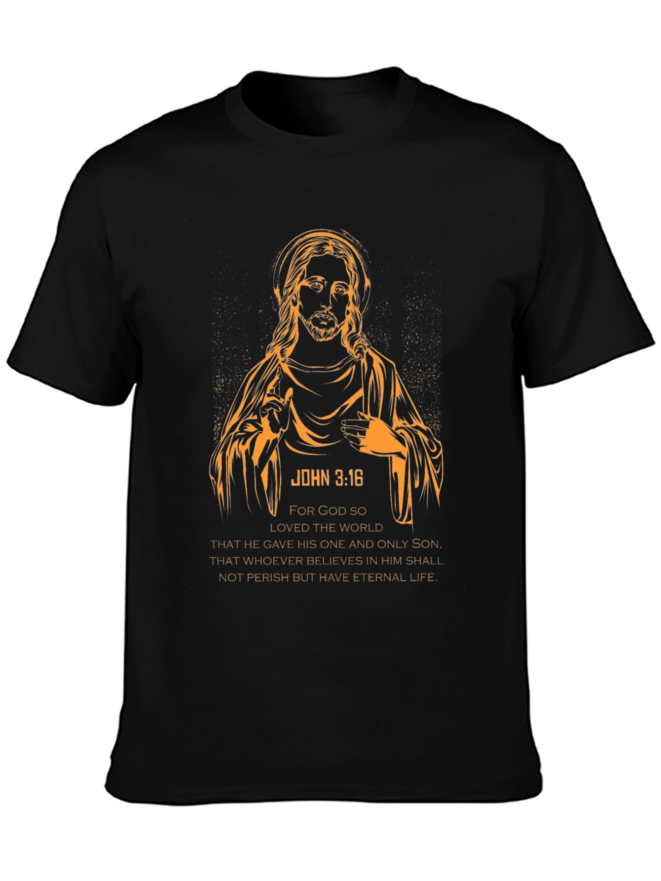 John 3:16 Graphic T-Shirt - Religious Christian Apparel