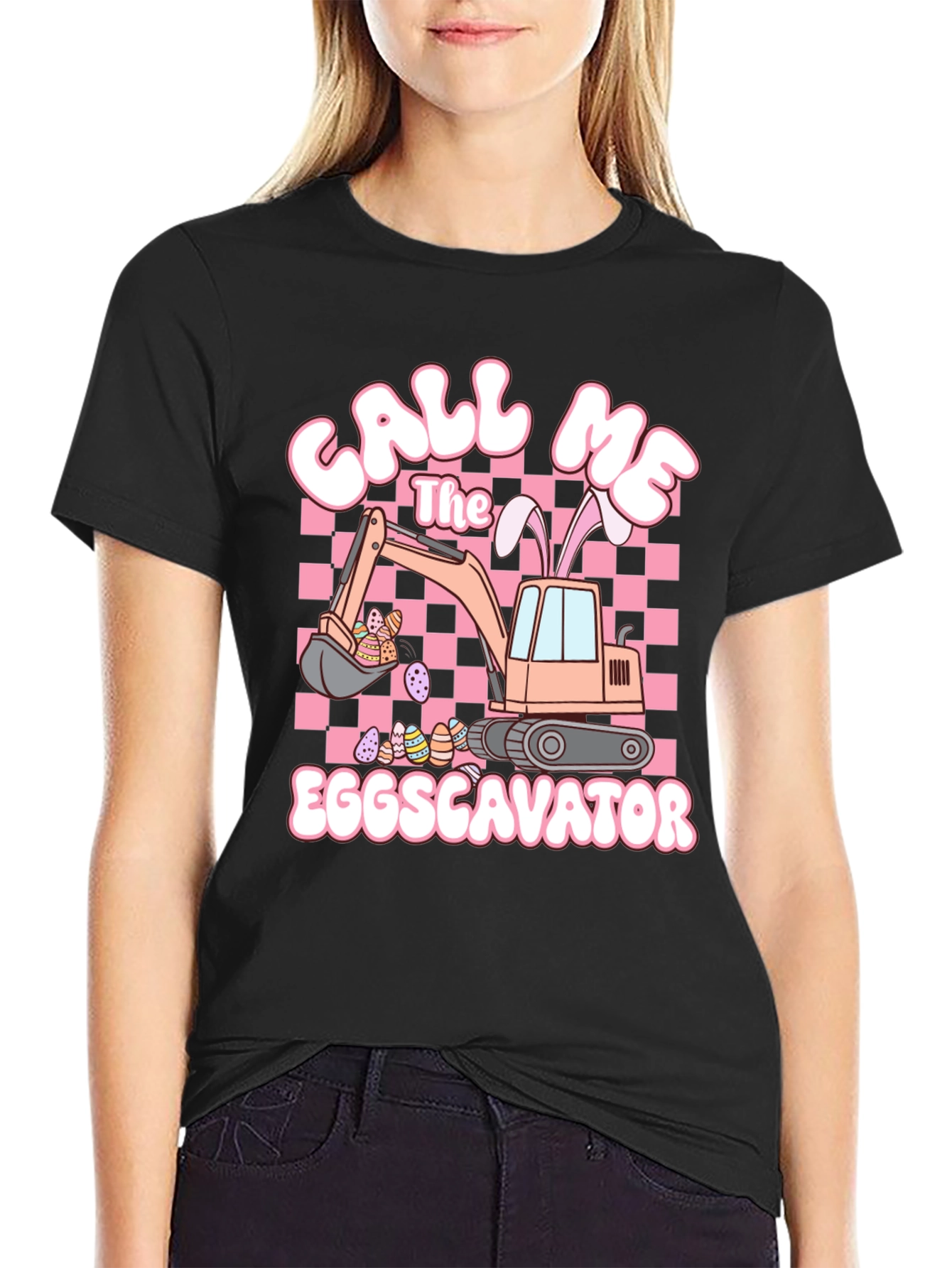 Eggscavator Easter T-Shirt