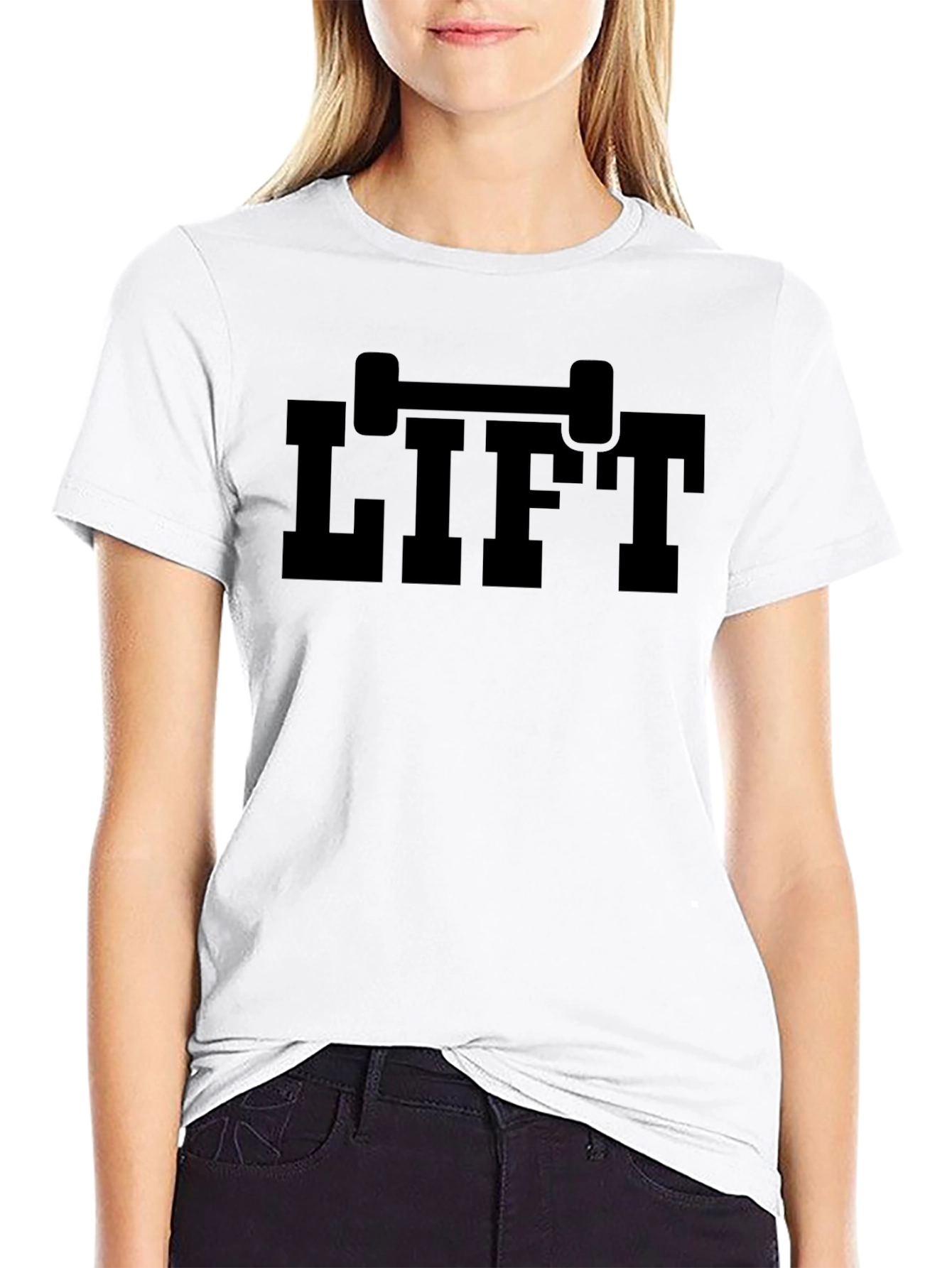 Lift Heavy Weights Gym Workout T-Shirt