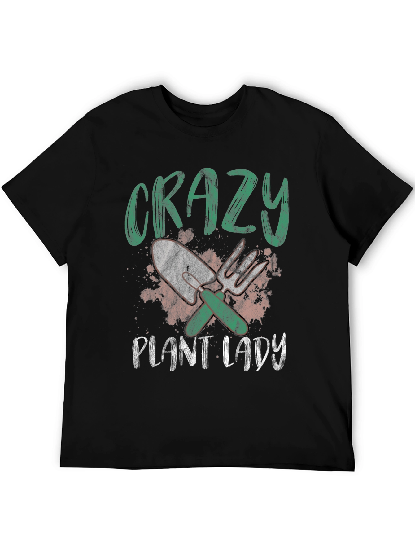 Crazy Plant Lady Graphic T-Shirt - Gardening Gift