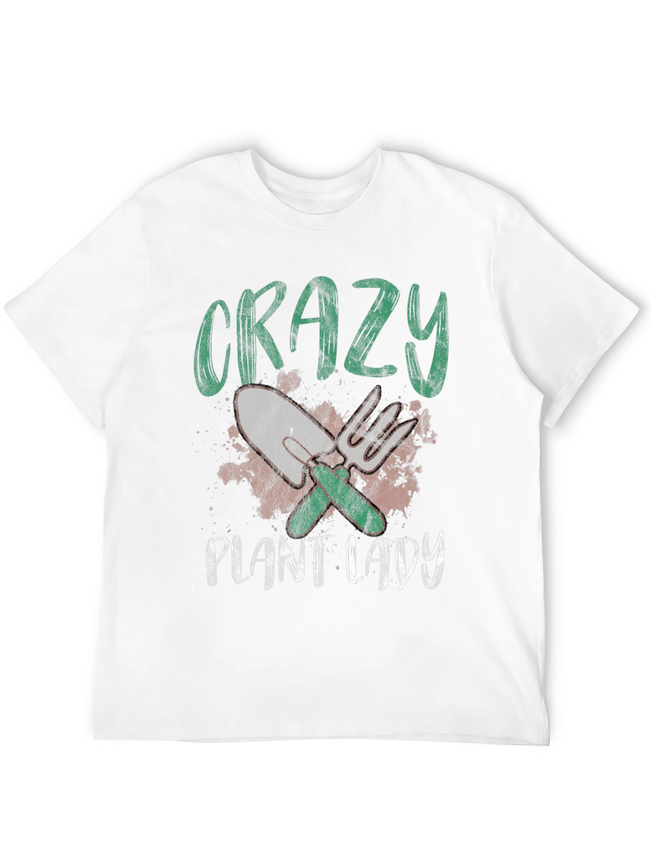 Crazy Plant Lady Graphic T-Shirt - Gardening Gift