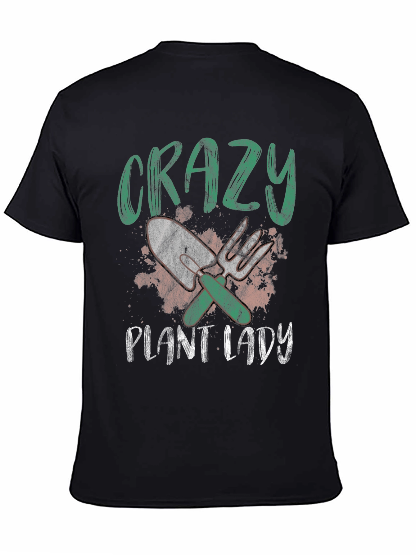 Crazy Plant Lady Graphic T-Shirt - Gardening Gift