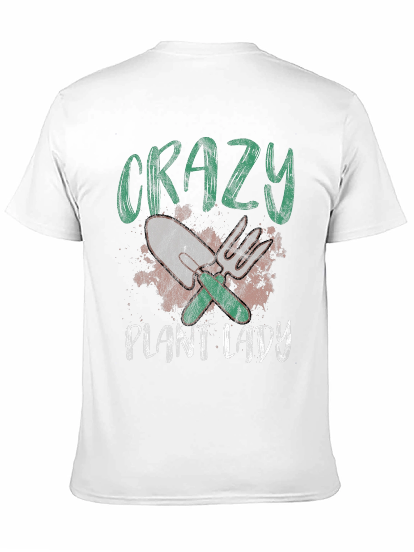 Crazy Plant Lady Graphic T-Shirt - Gardening Gift