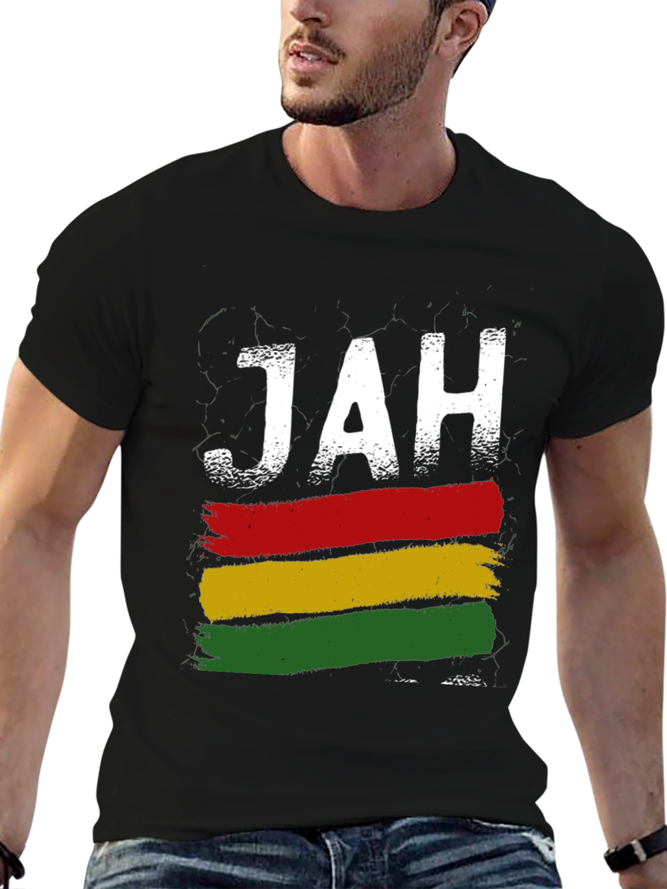 JAH Rastafarian Reggae T-Shirt