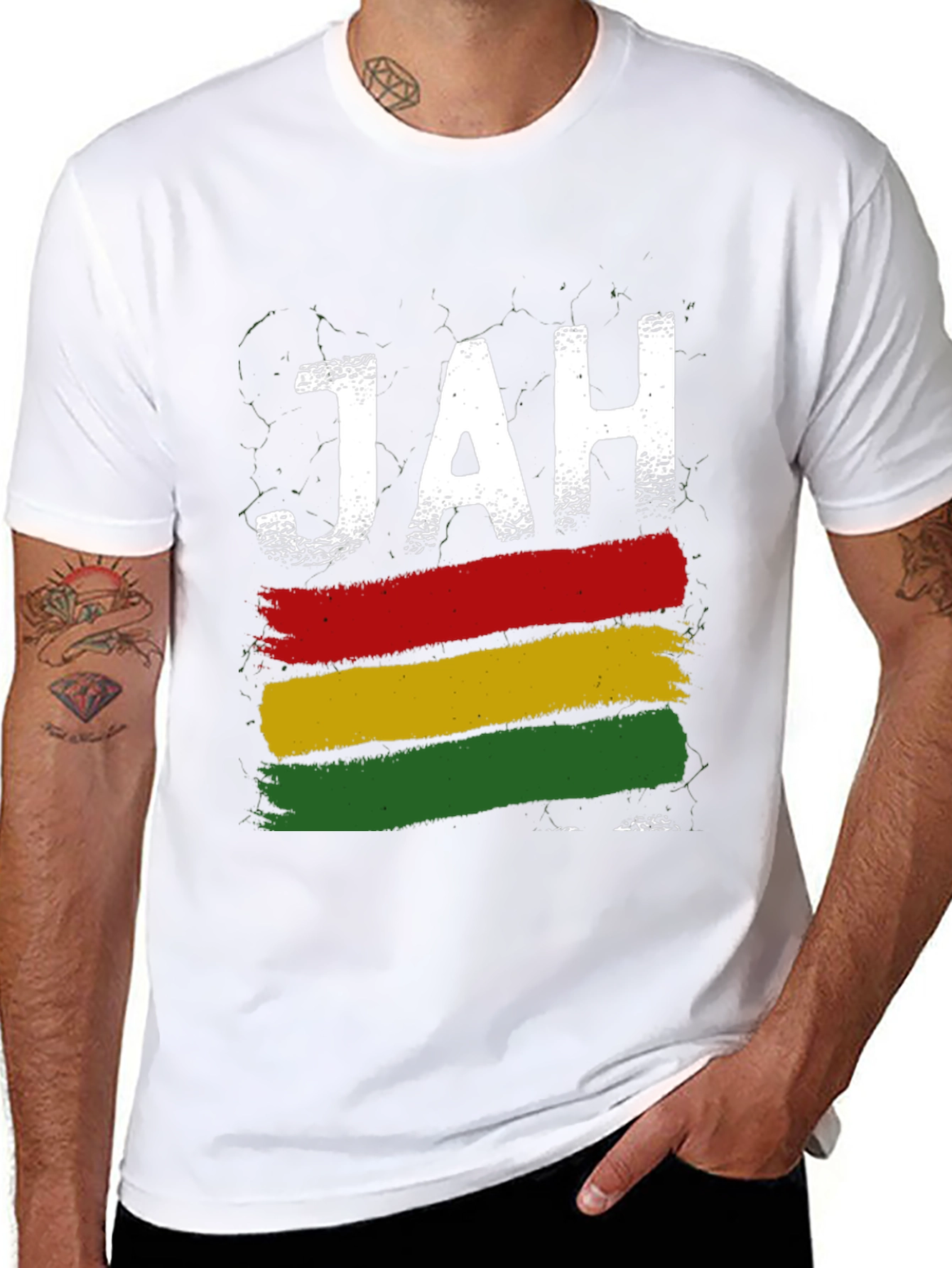 JAH Rastafarian Reggae T-Shirt