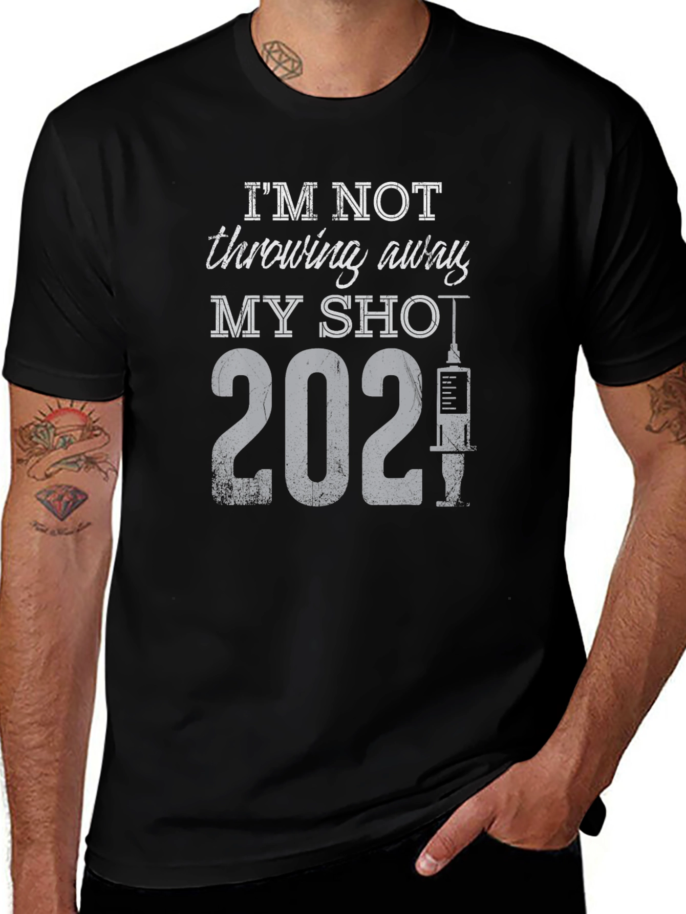 Im Not Throwing Away My Shot 2021 T-Shirt