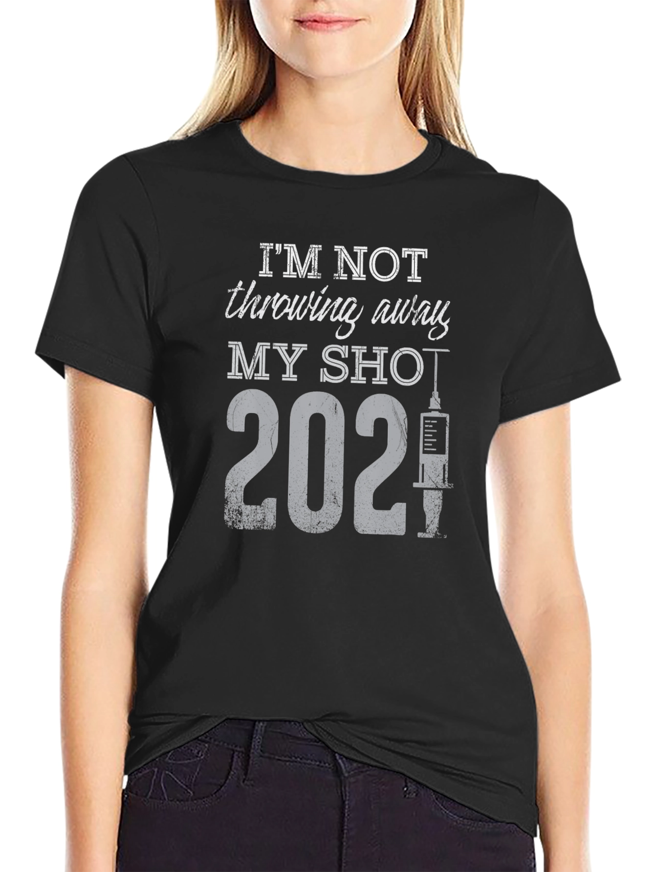 Im Not Throwing Away My Shot 2021 T-Shirt