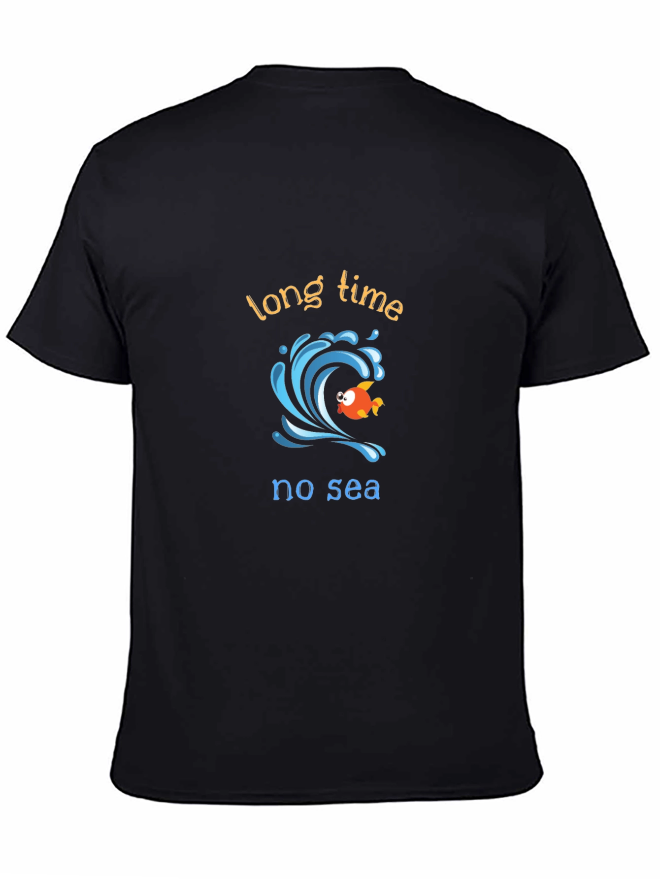 Long Time No Sea Graphic T-Shirt