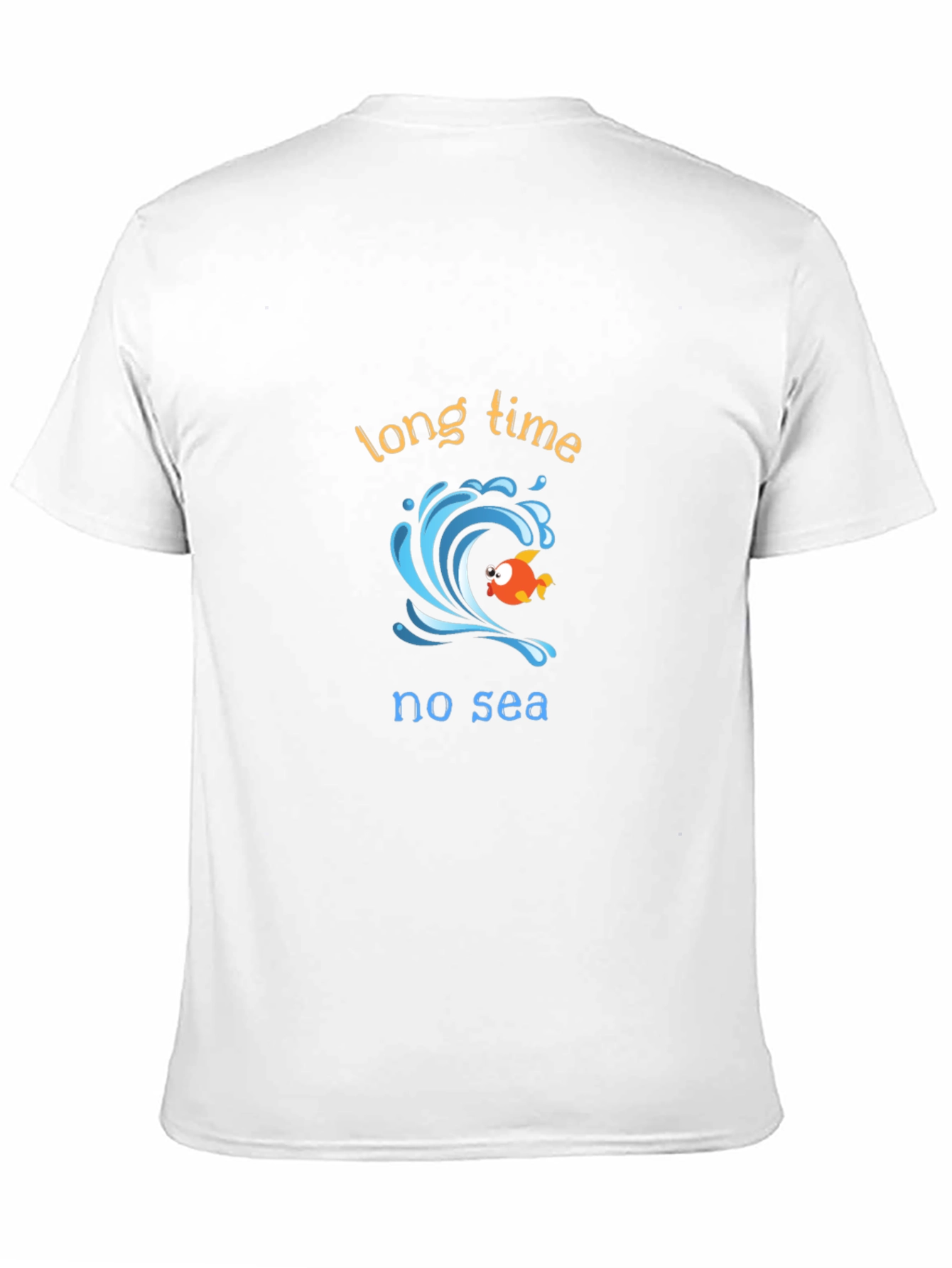 Long Time No Sea Graphic T-Shirt