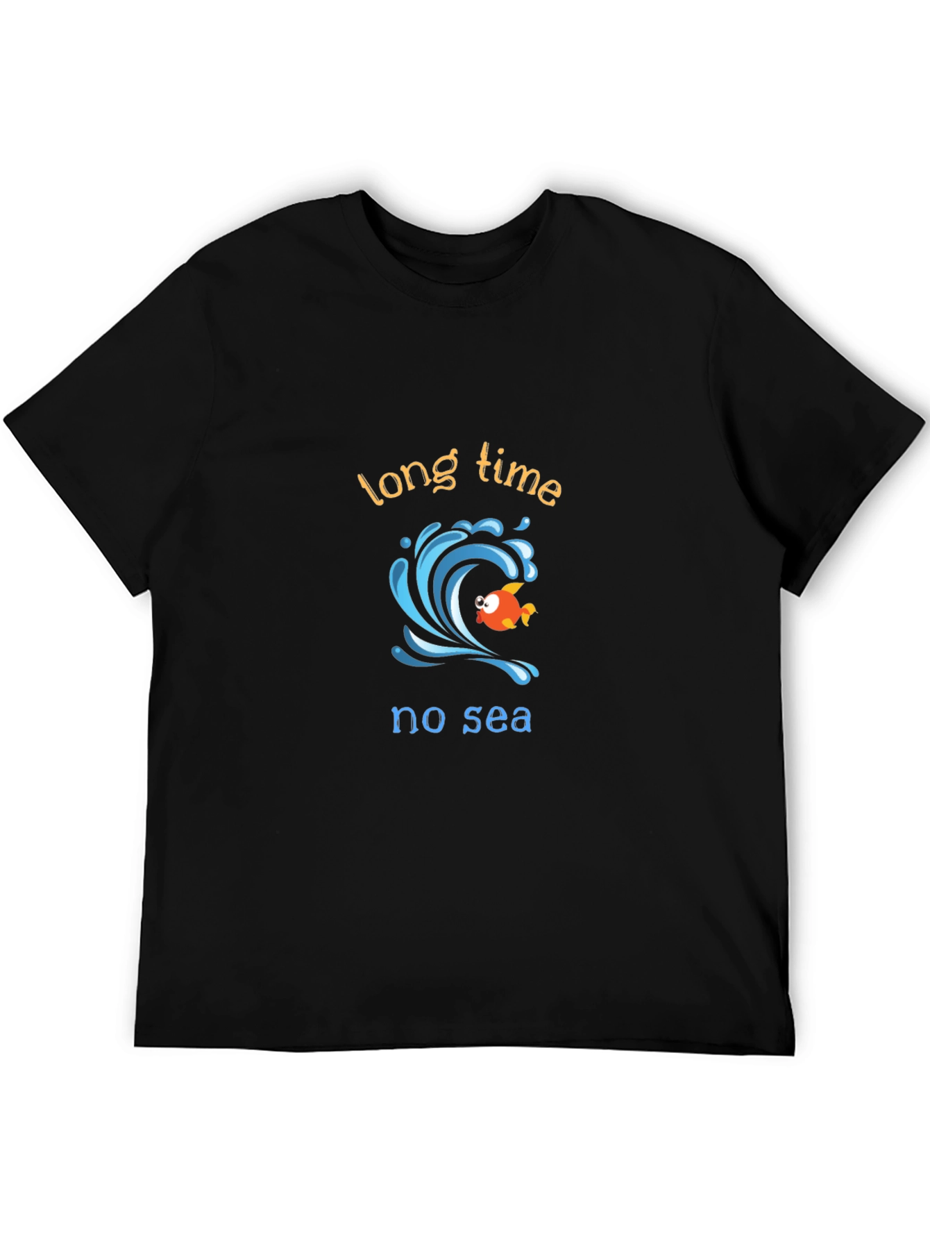 Long Time No Sea Graphic T-Shirt