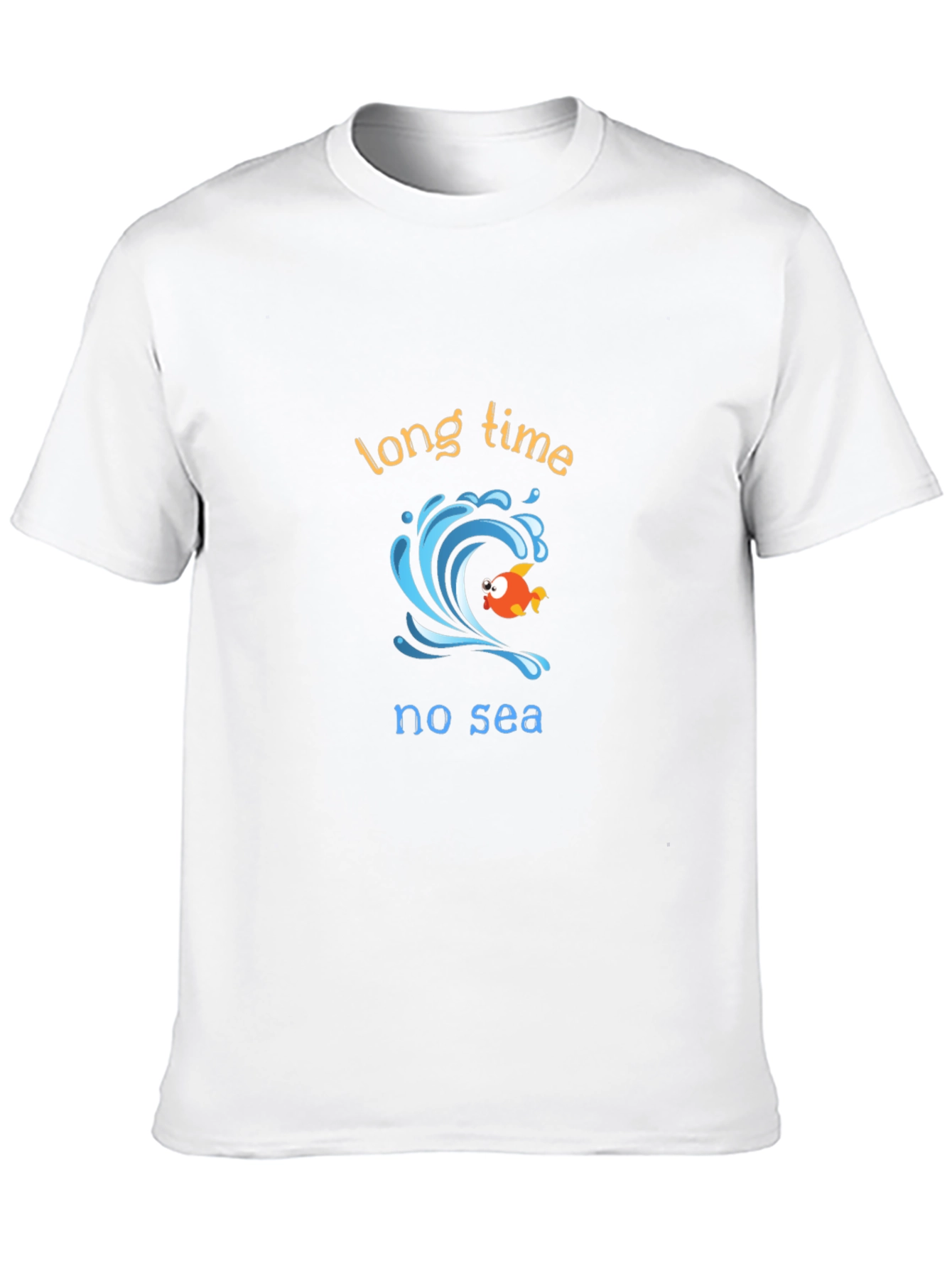 Long Time No Sea Graphic T-Shirt