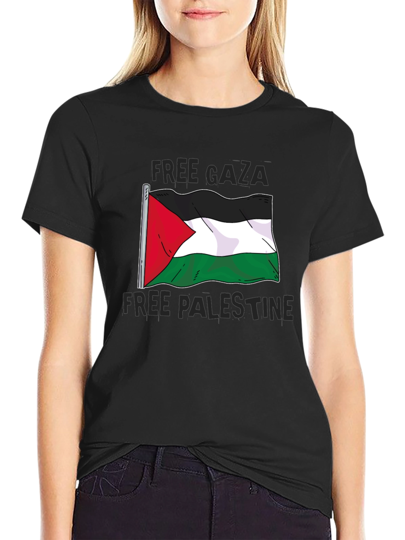 Free Gaza Palestine T-Shirt