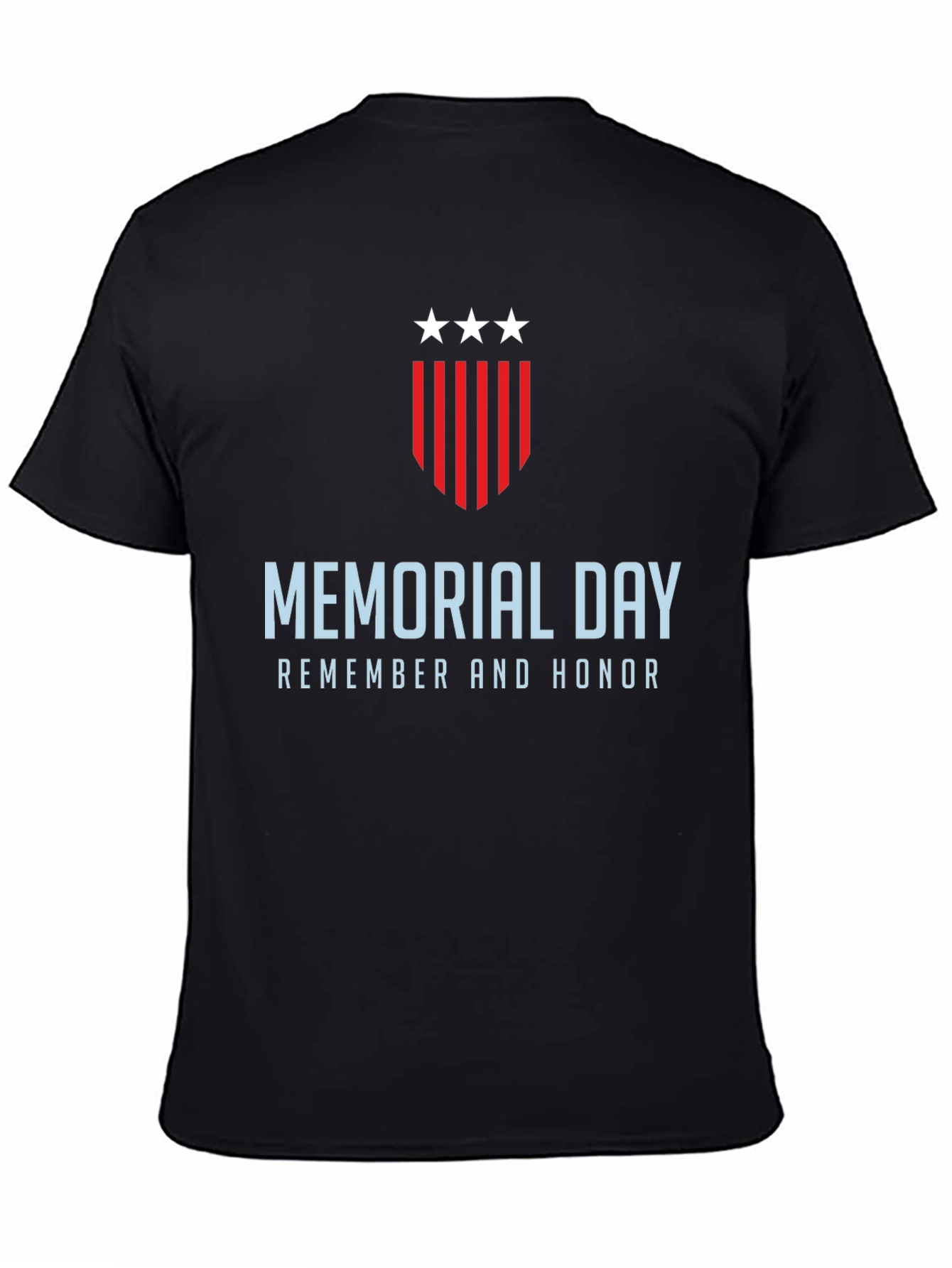 Memorial Day Remember & Honor Graphic Tee
