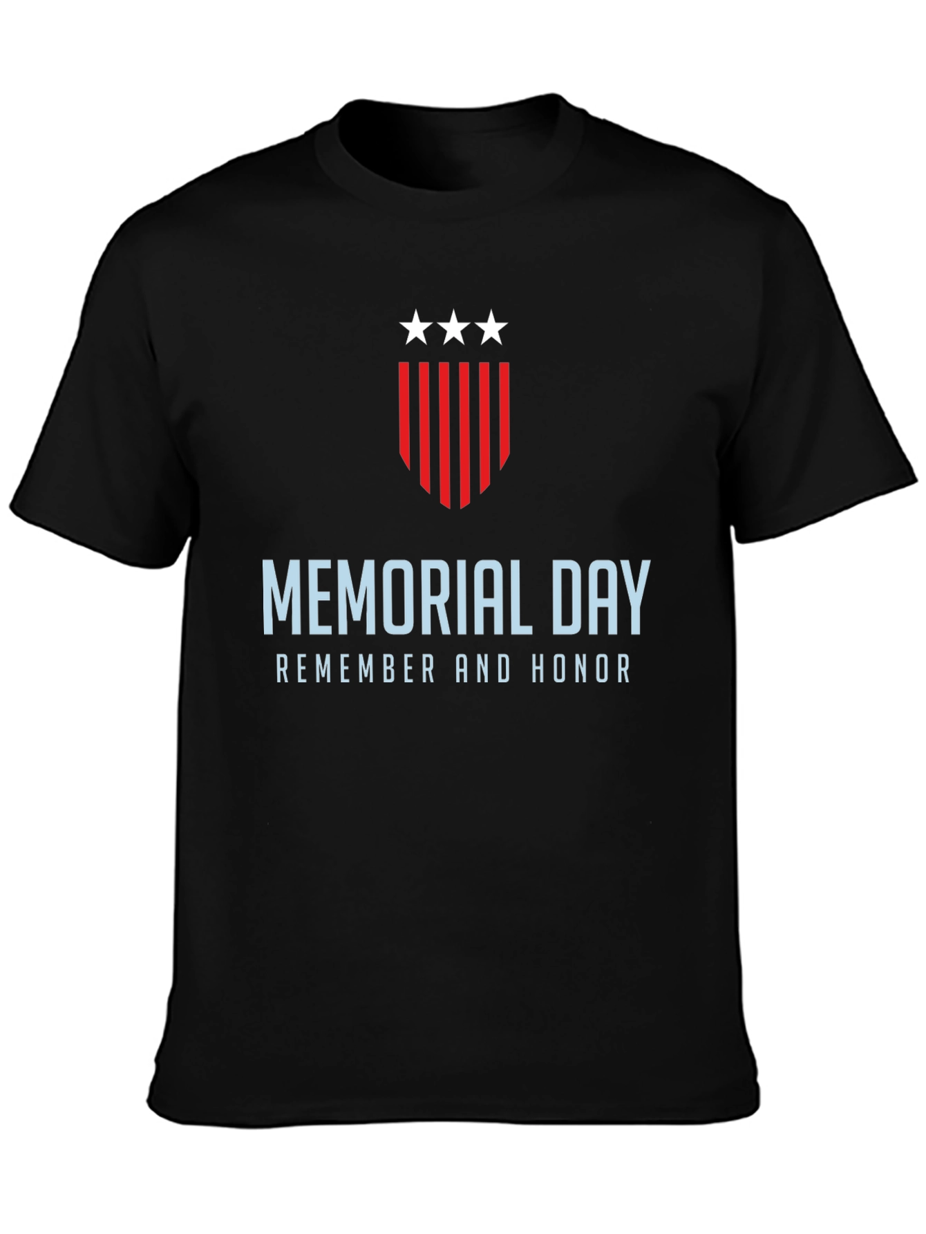 Memorial Day Remember & Honor Graphic Tee