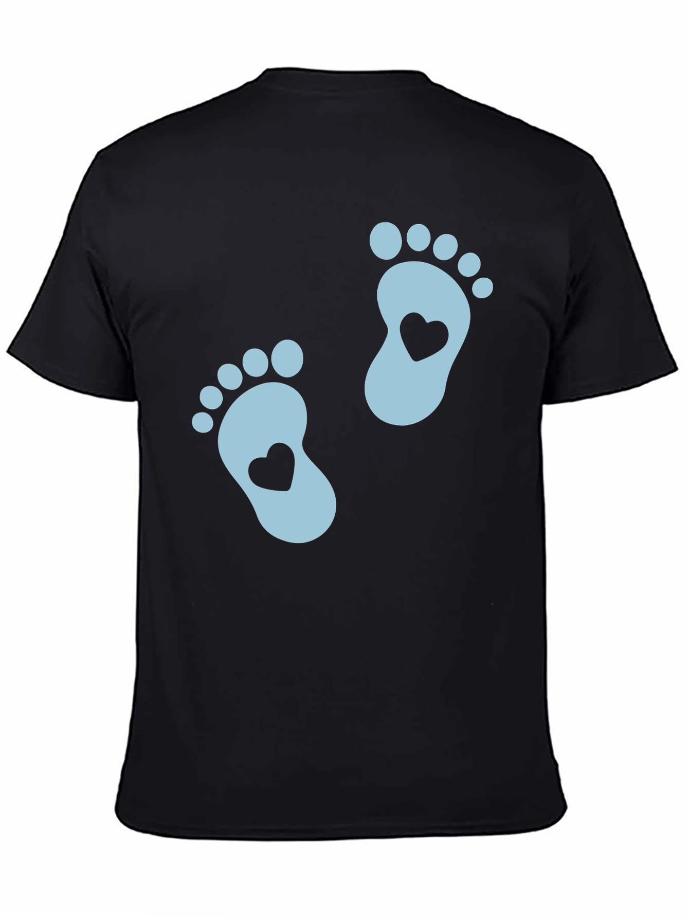 Baby Feet Heartbeat Graphic Tee