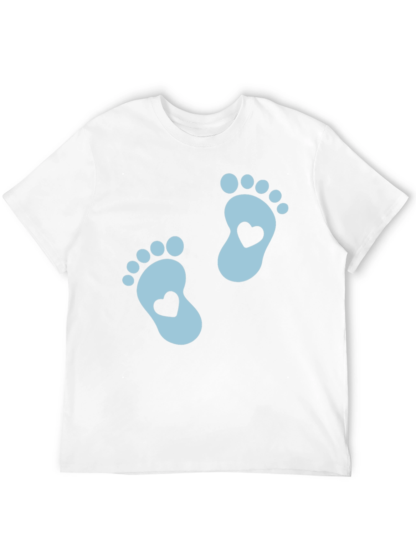 Baby Feet Heartbeat Graphic Tee