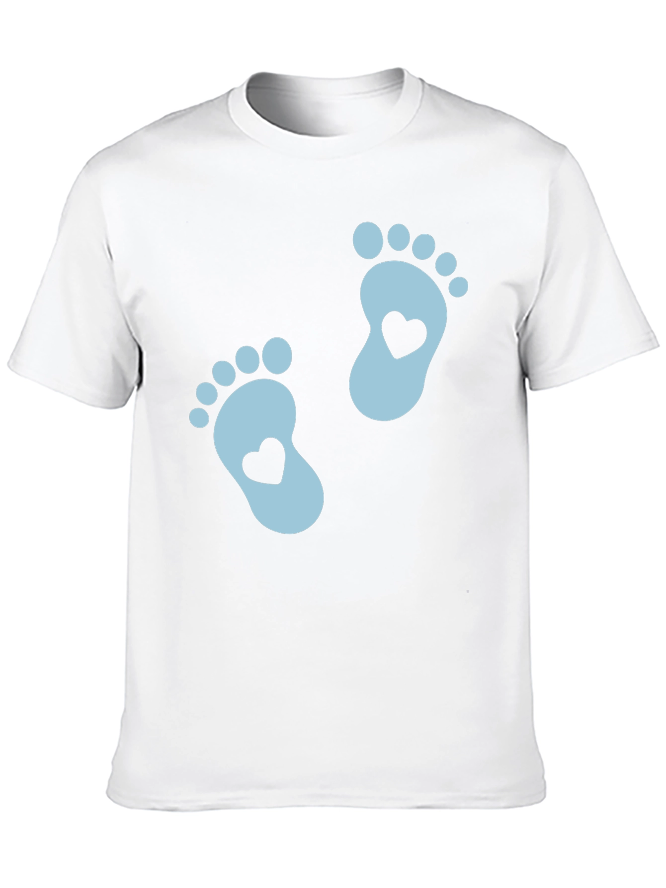 Baby Feet Heartbeat Graphic Tee