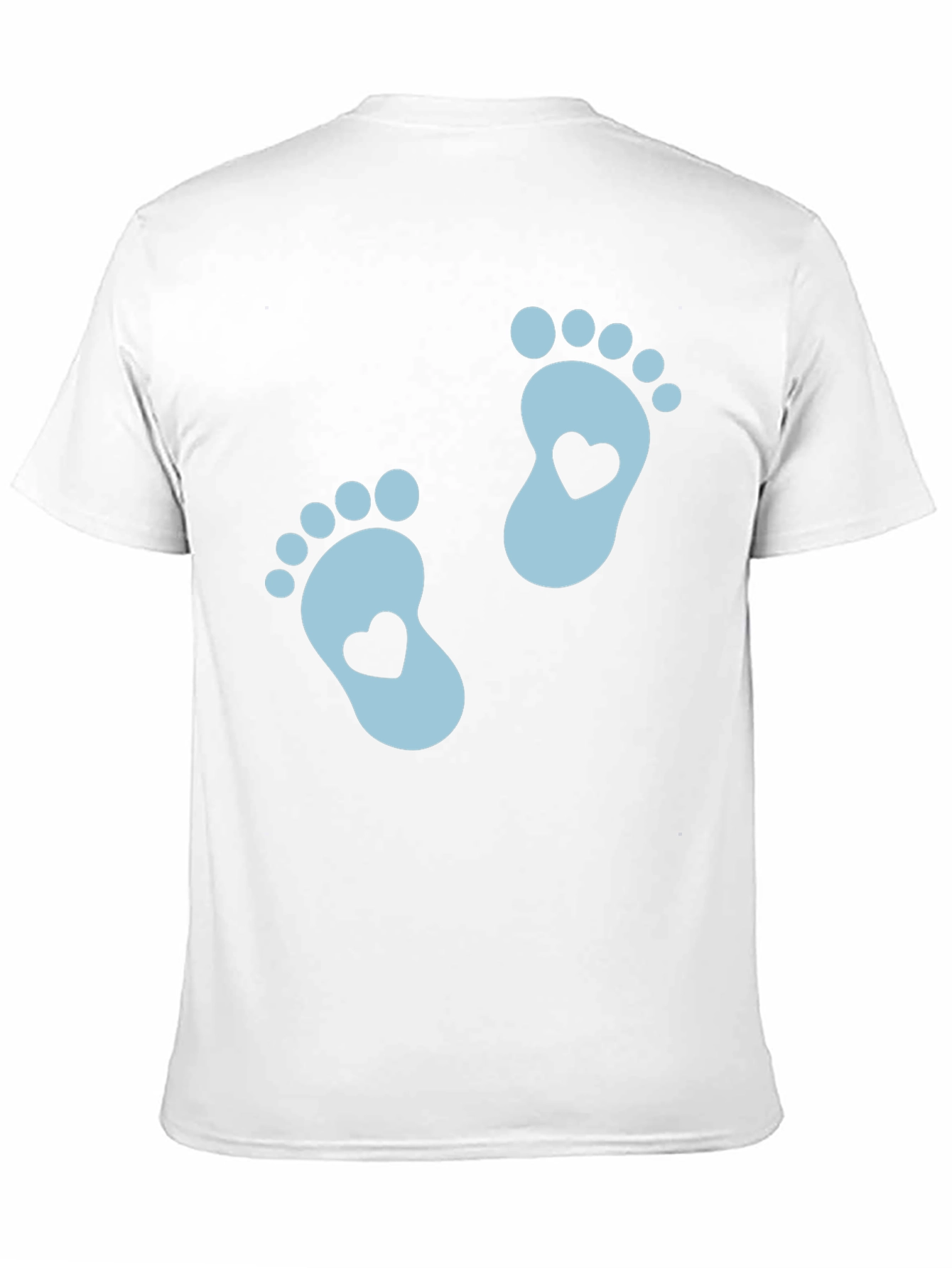 Baby Feet Heartbeat Graphic Tee
