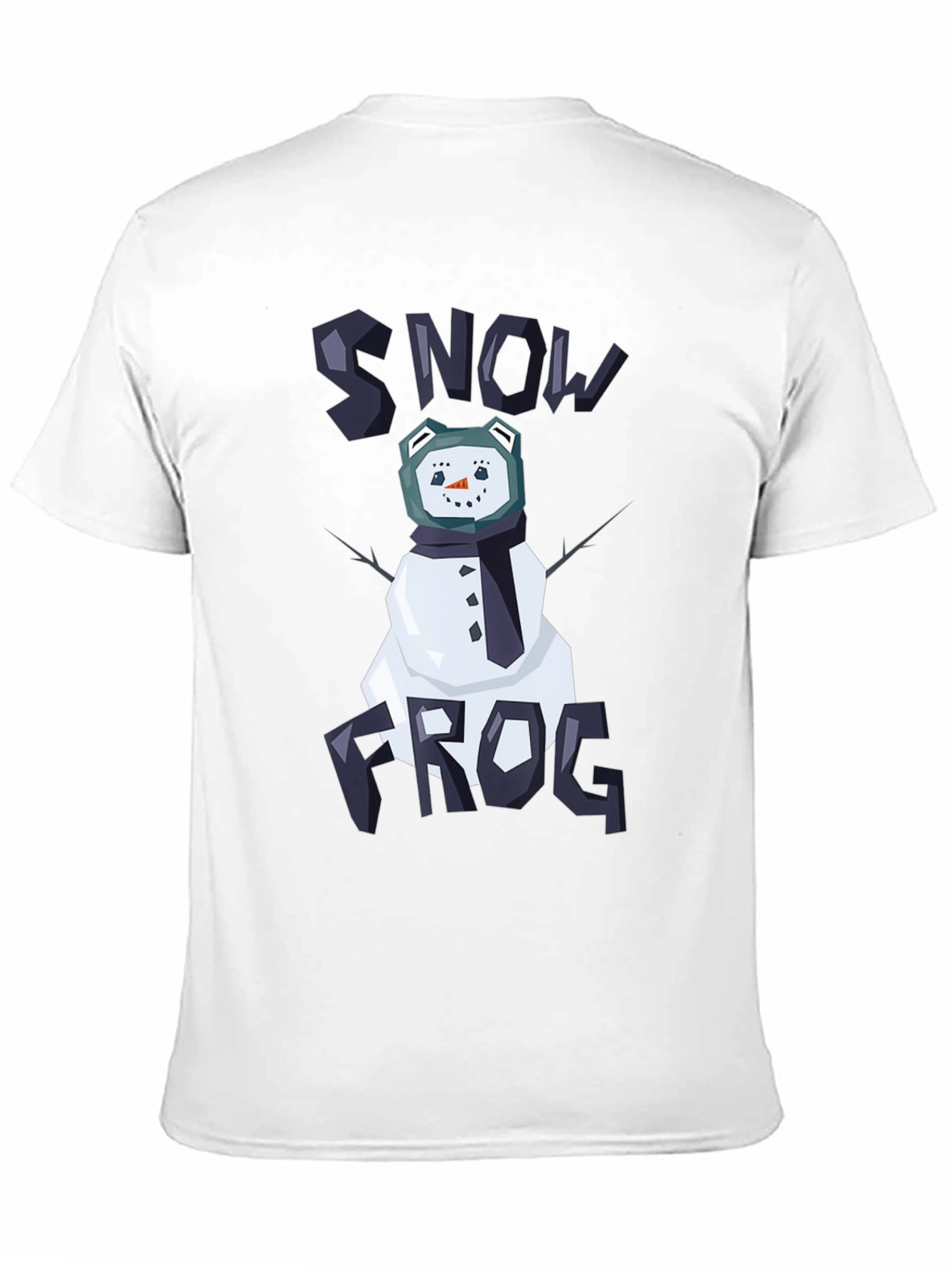 Snow Frog Graphic Tee - Funny Winter T-Shirt