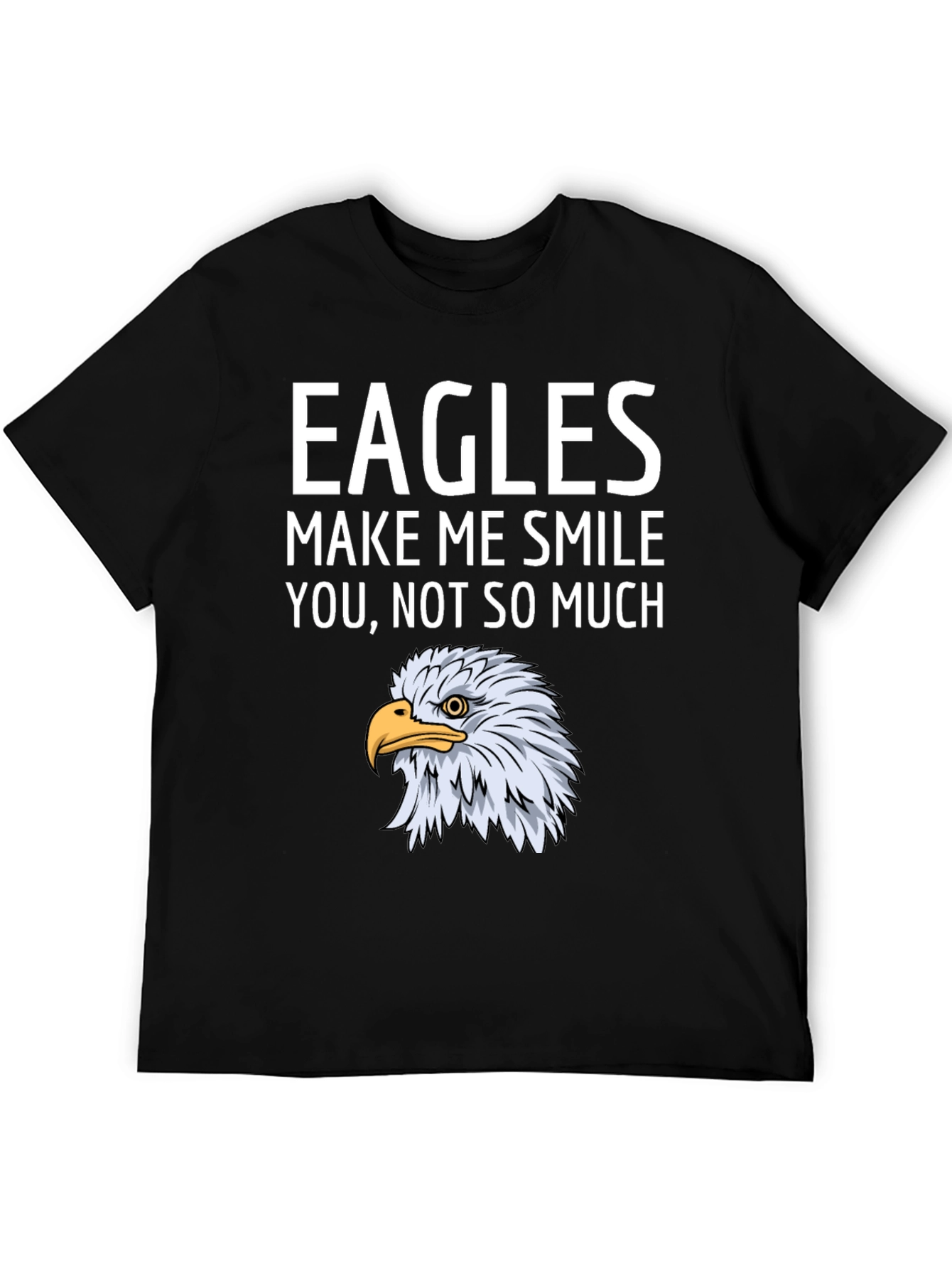 Eagles Graphic Tee: Makes Me Smile T-Shirt