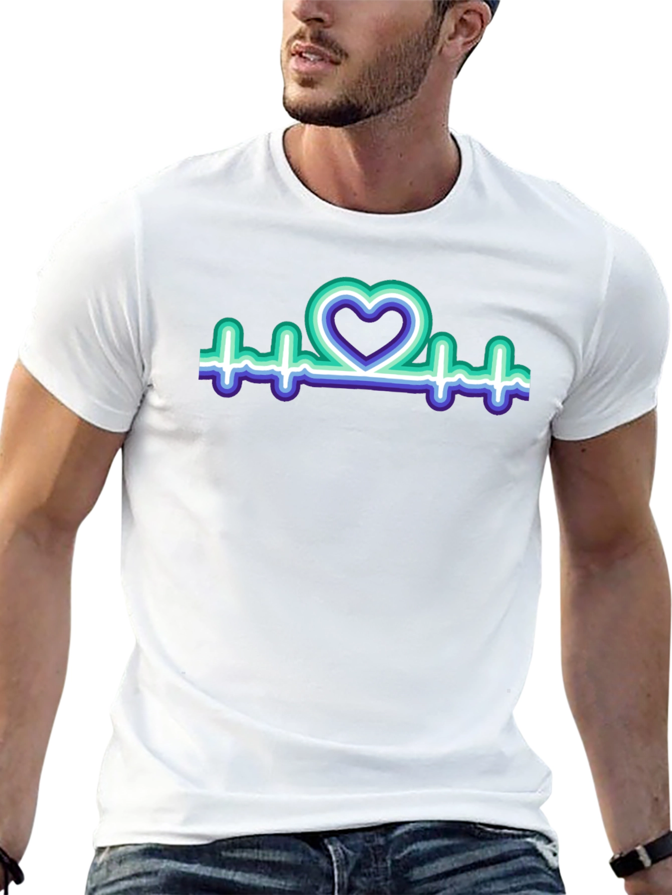 Heartbeat Heart T-Shirt