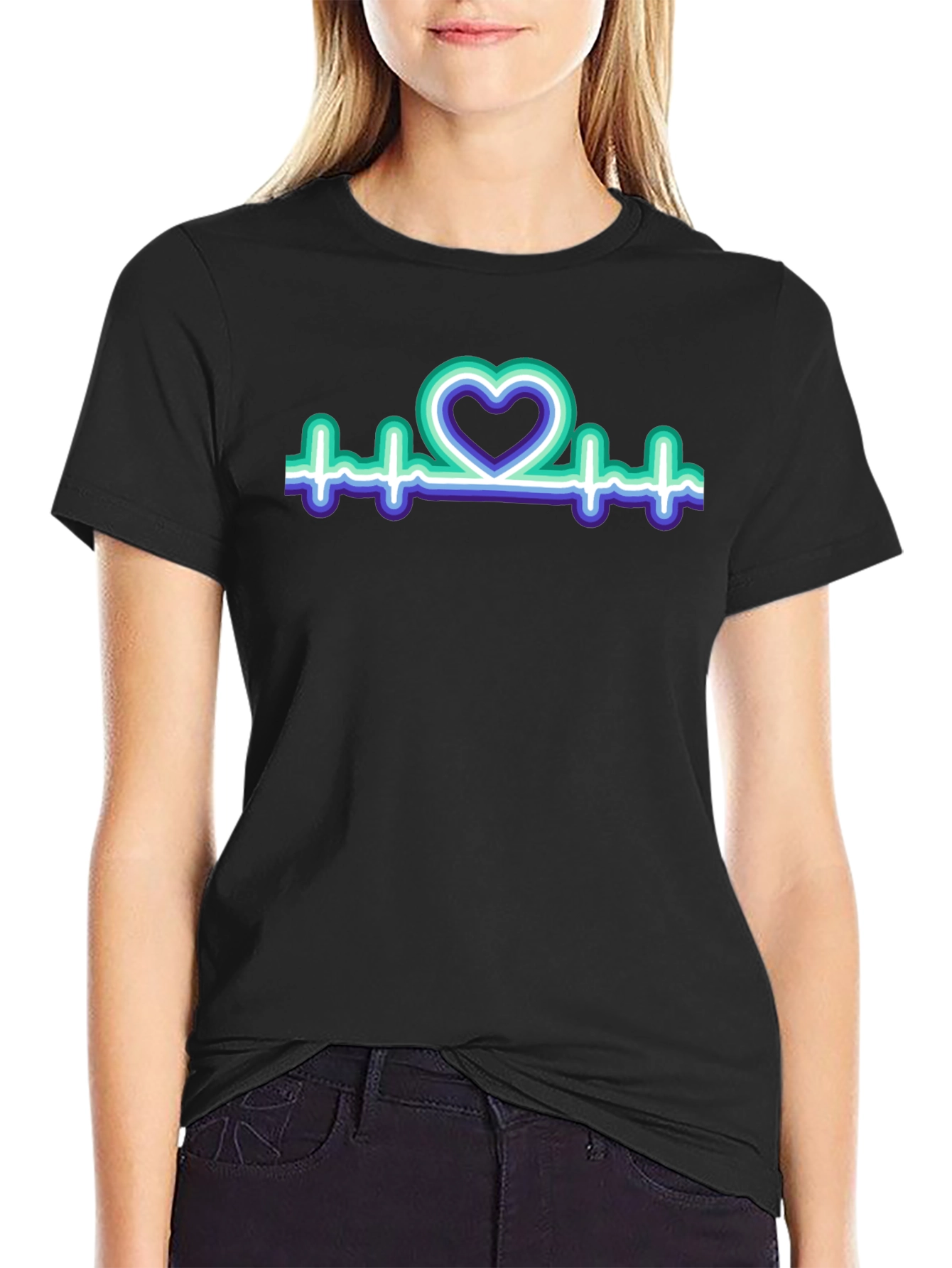 Heartbeat Heart T-Shirt