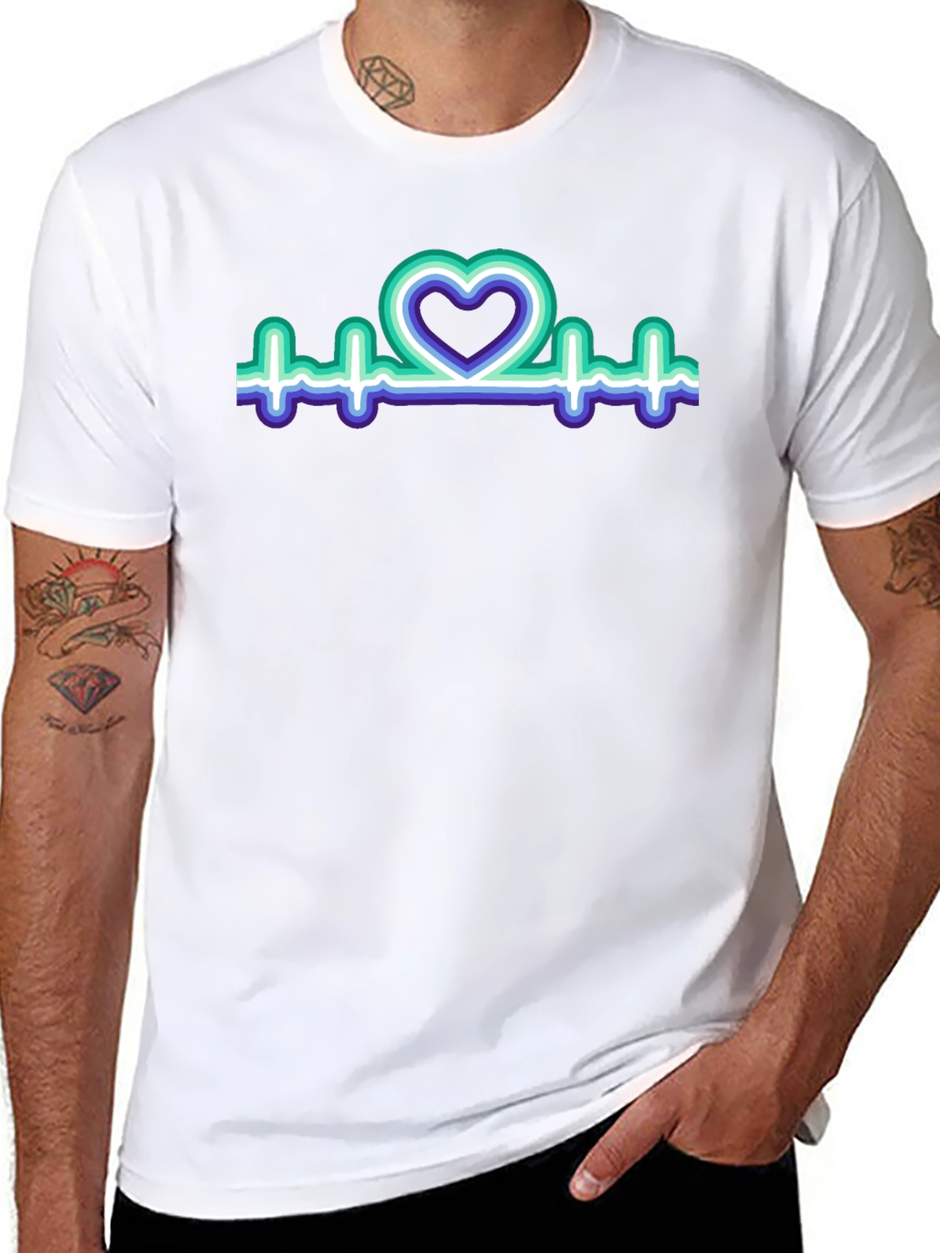 Heartbeat Heart T-Shirt