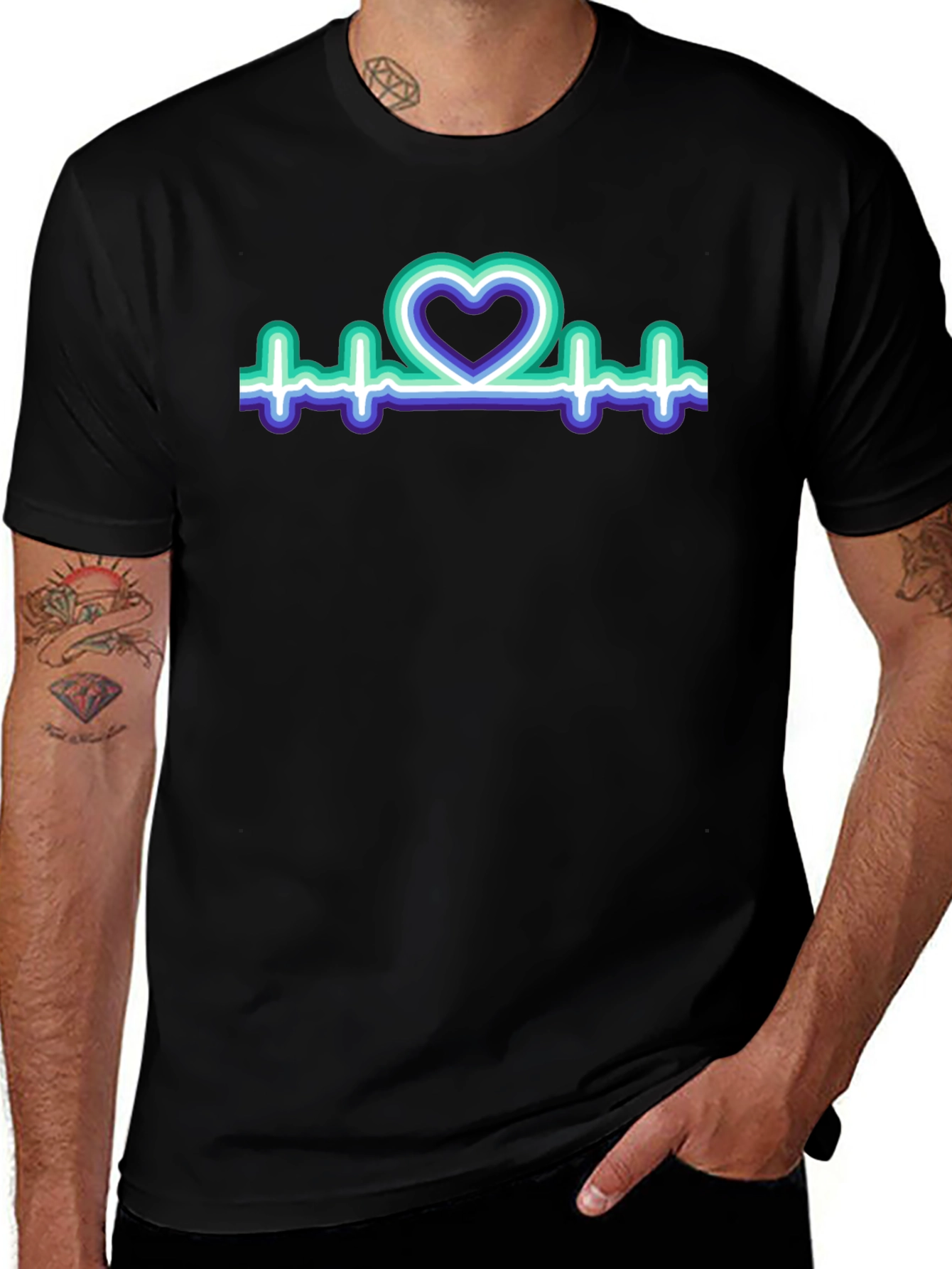 Heartbeat Heart T-Shirt