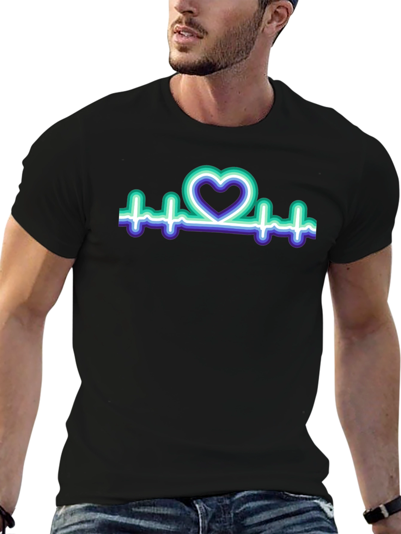 Heartbeat Heart T-Shirt
