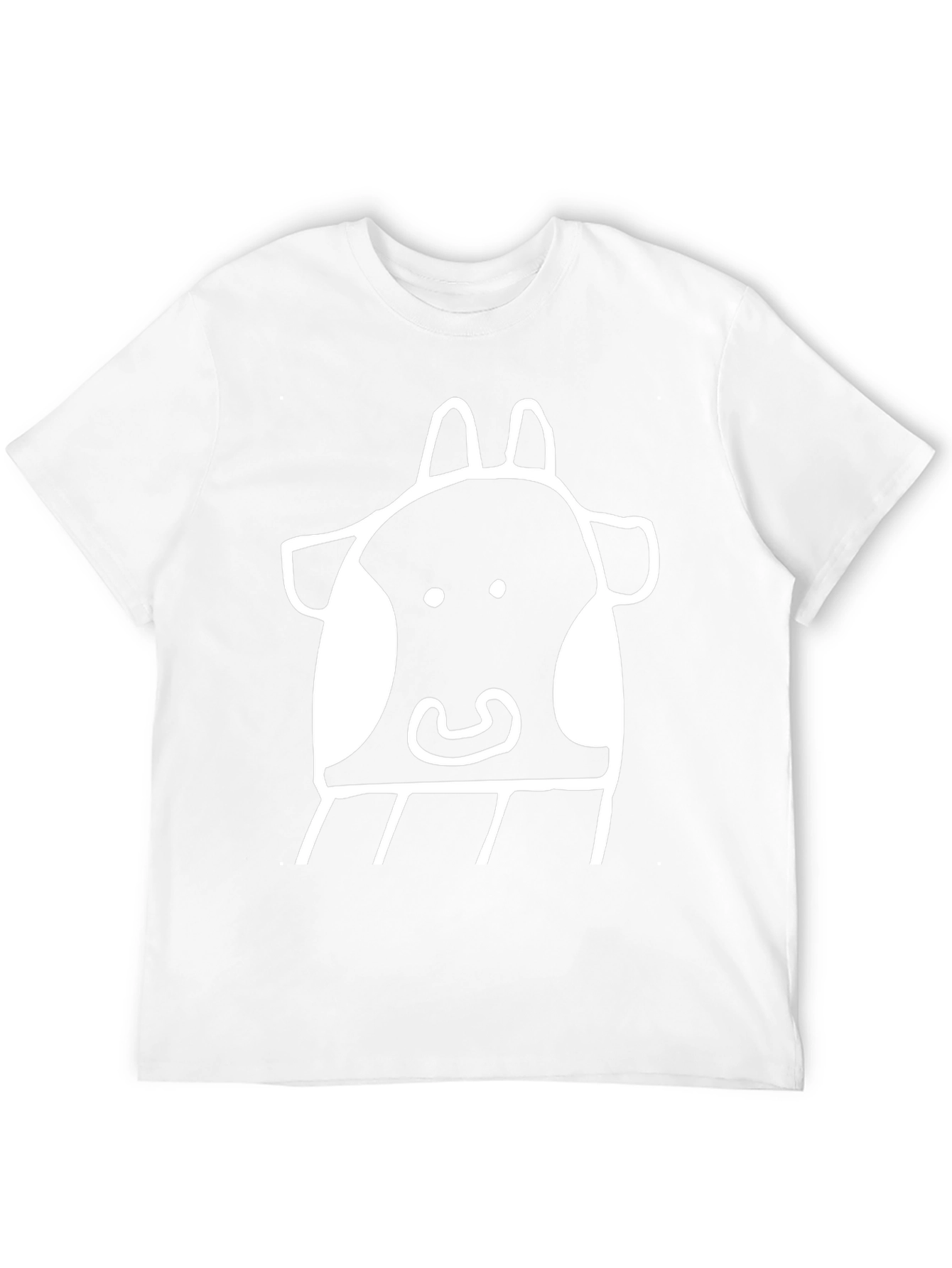 Cow Graphic Tee - Quirky Style Black T-Shirt