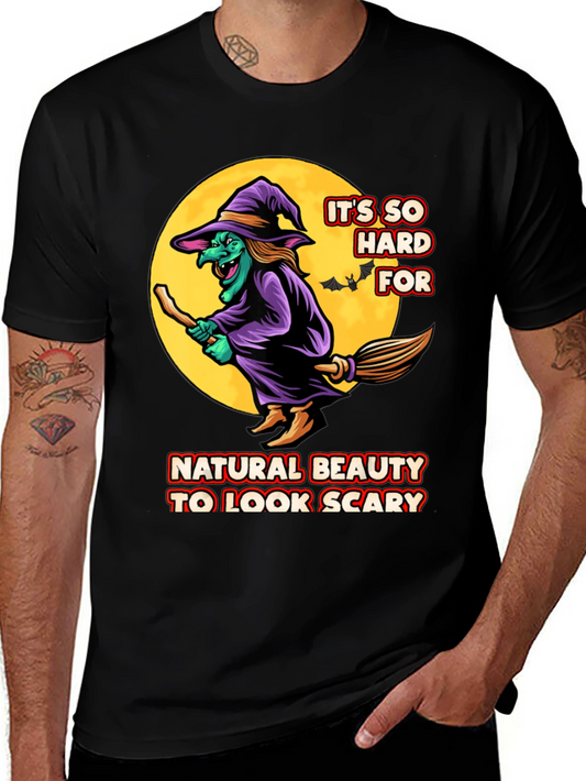 Funny Witch T-Shirt - Natural Beauty Halloween Costume