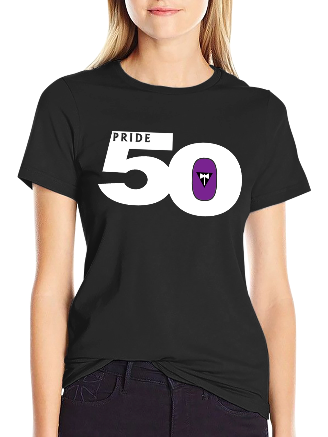Pride 50 Lesbian Labrys T-Shirt