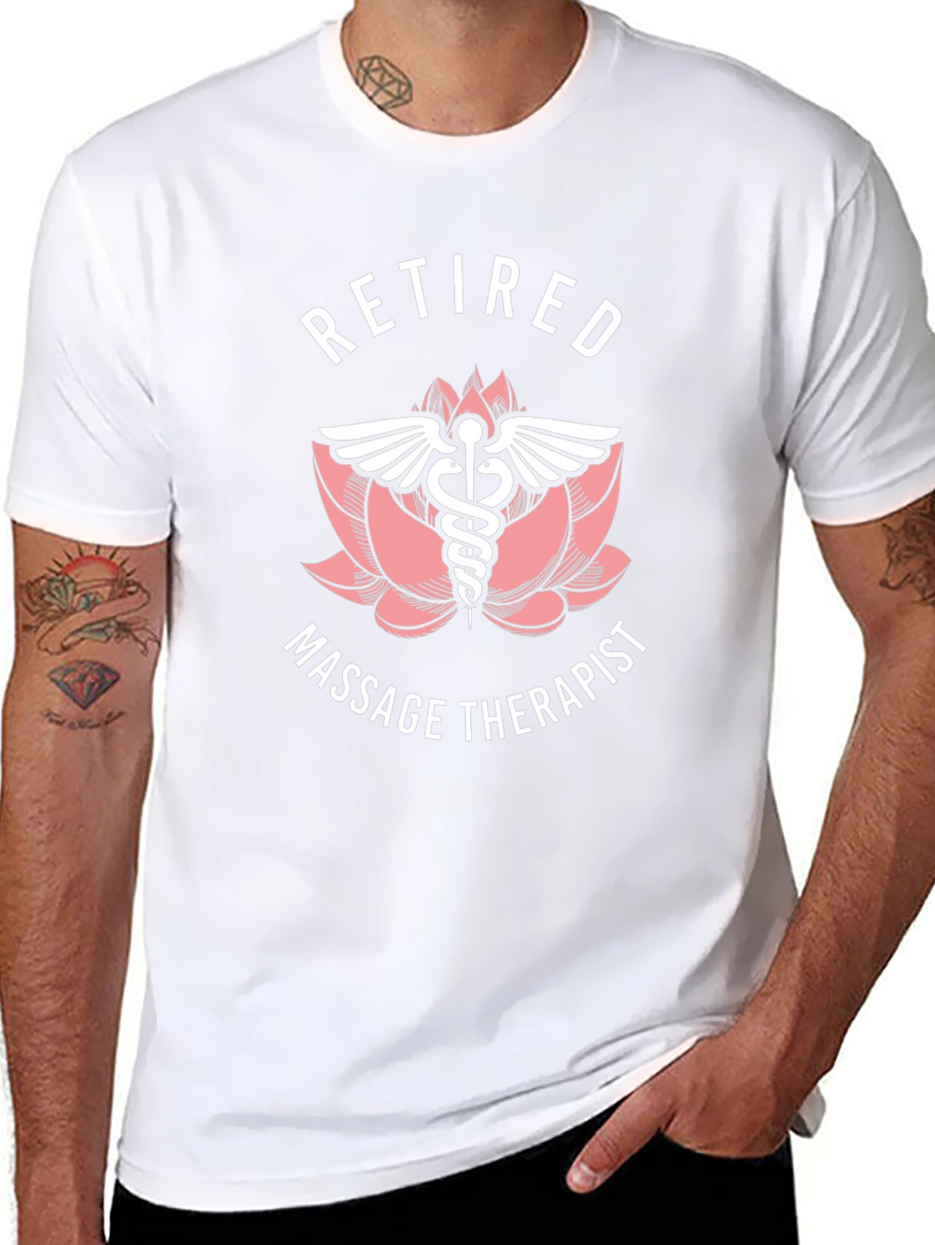 Retired Massage Therapist Graphic Tee