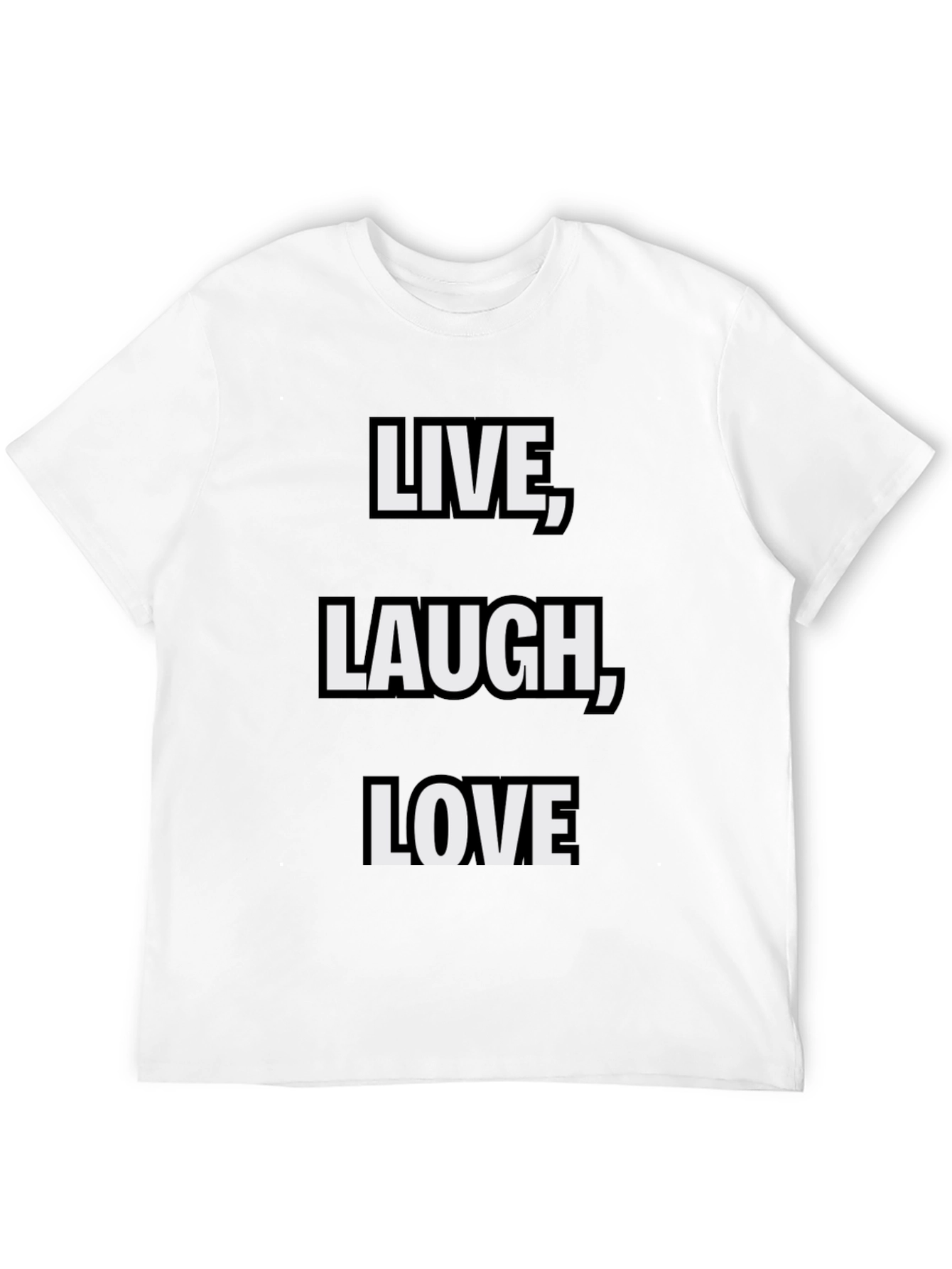 Live Laugh Love Graphic T-Shirt