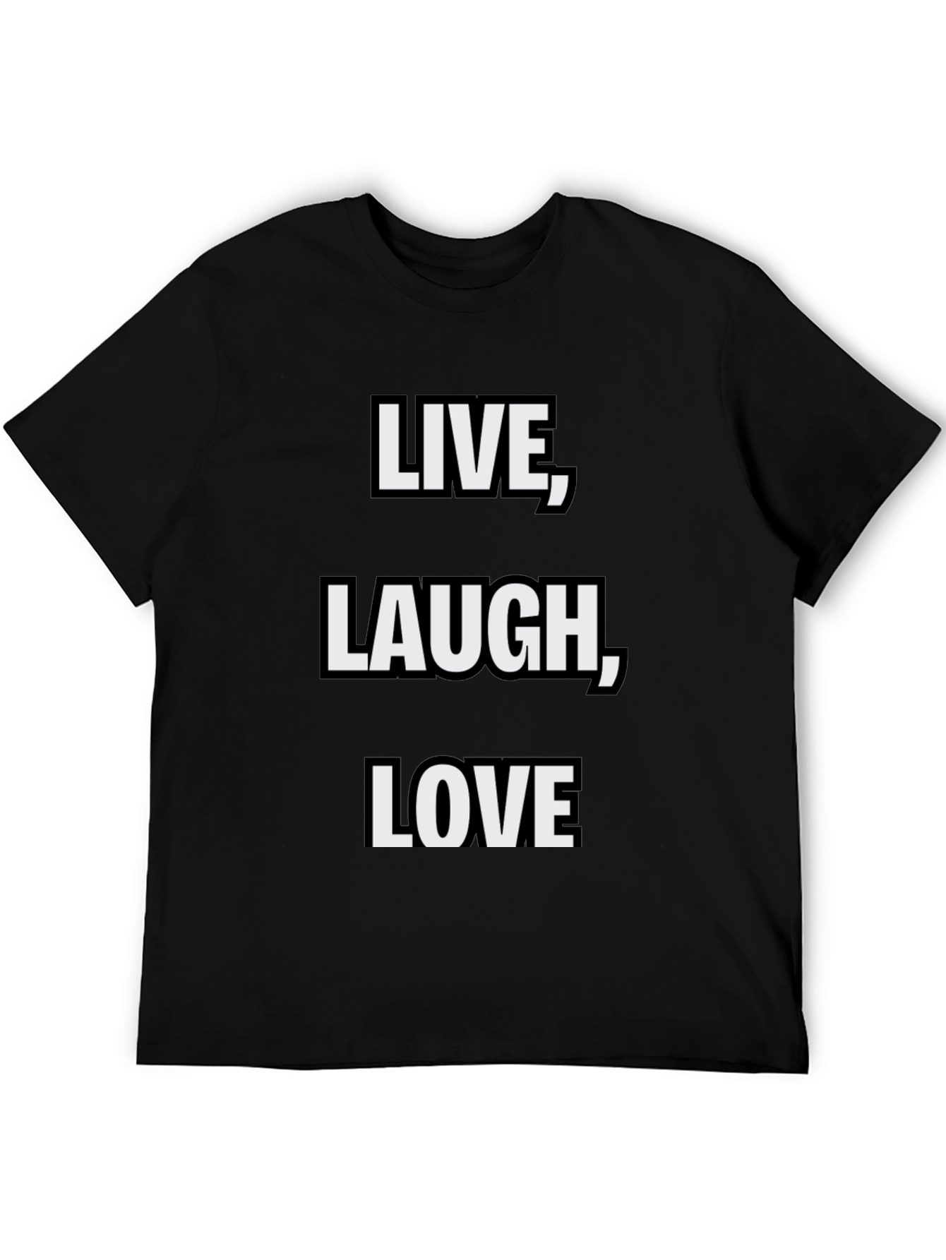 Live Laugh Love Graphic T-Shirt