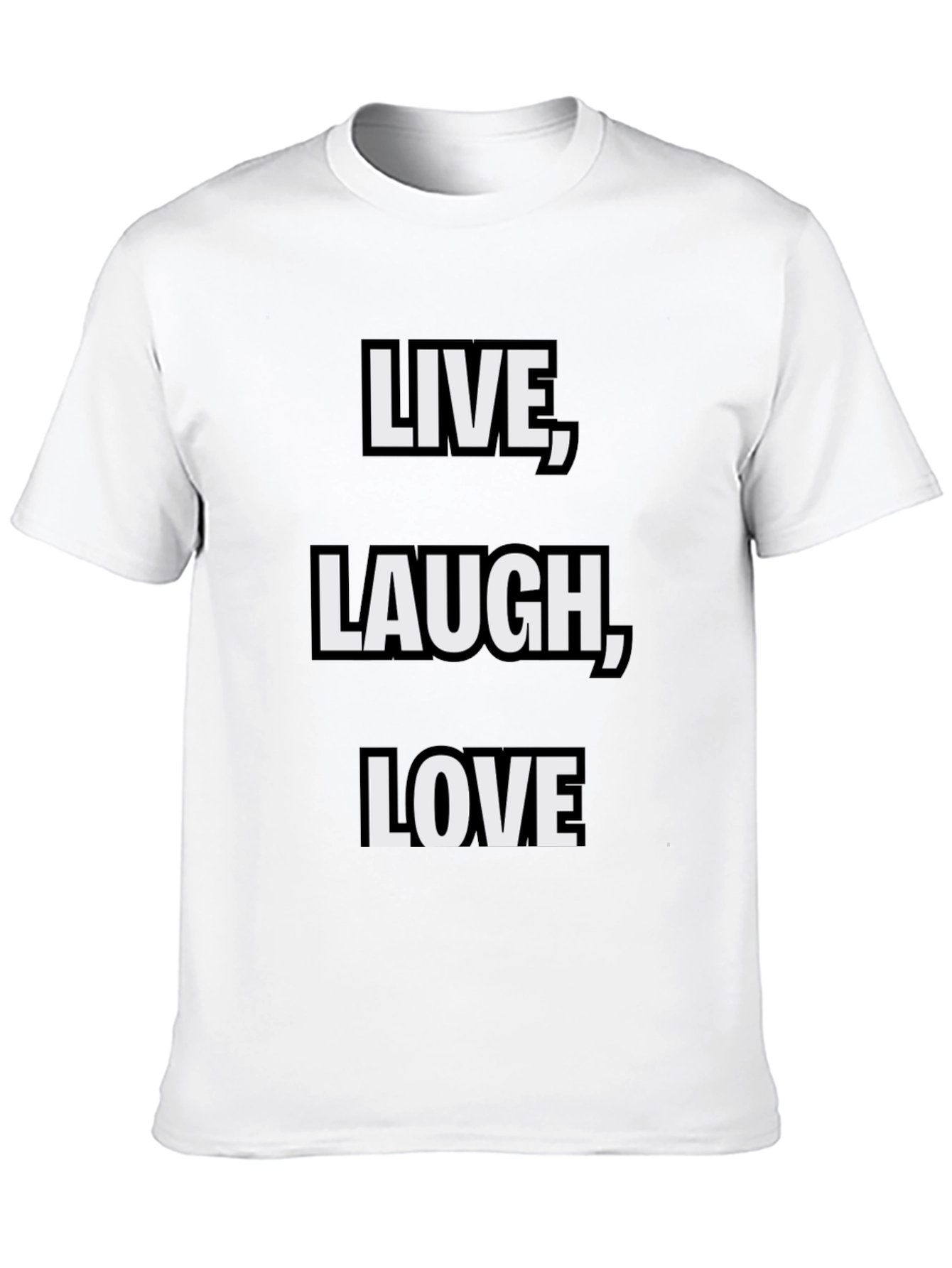 Live Laugh Love Graphic T-Shirt