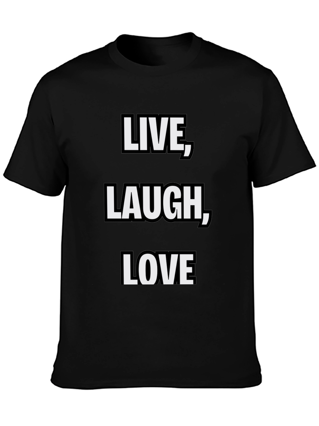 Live Laugh Love Graphic T-Shirt