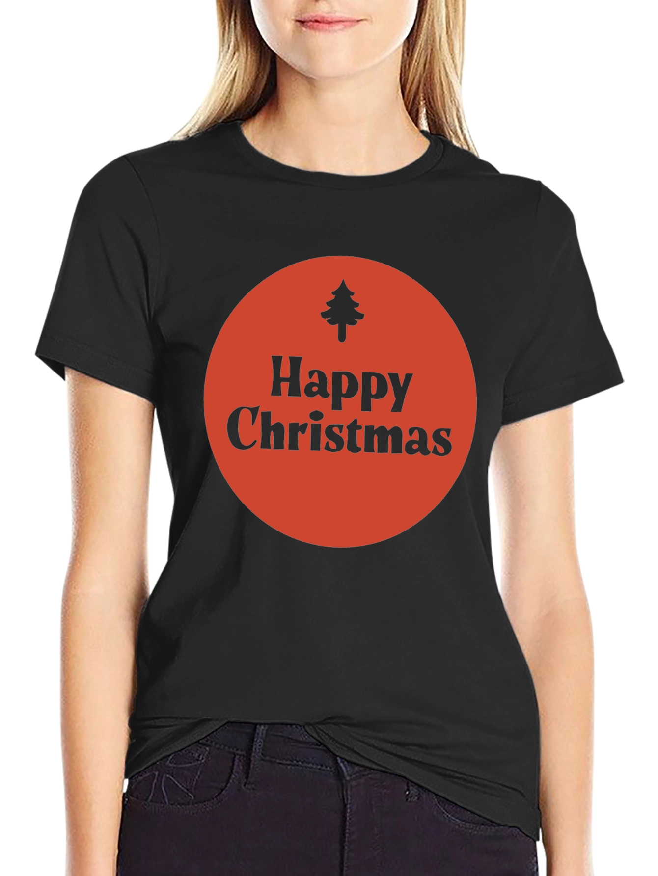 Happy Christmas T-Shirt - Holiday Festive Tee