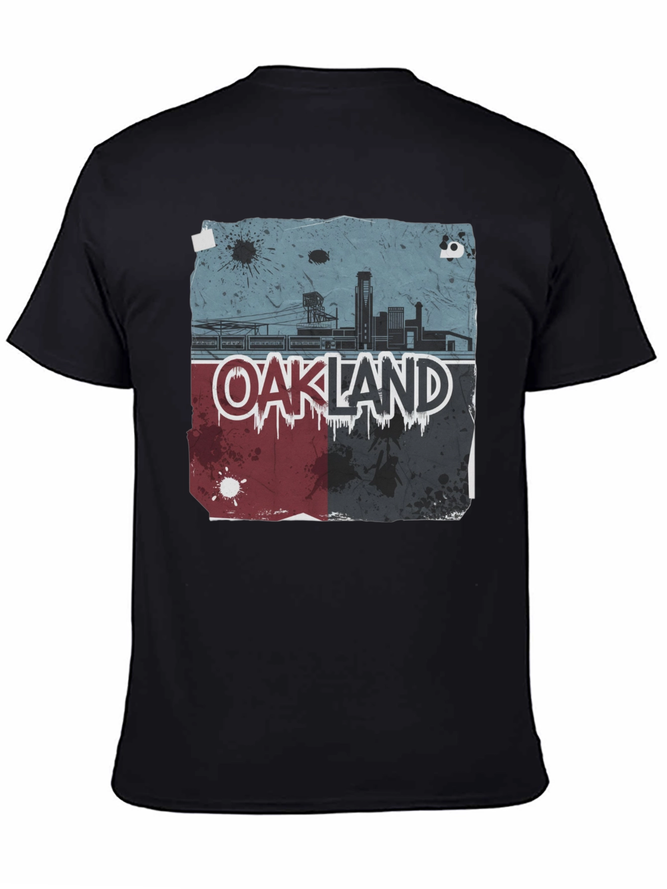 Oakland Skyline Graphic Tee - Urban Style T-Shirt