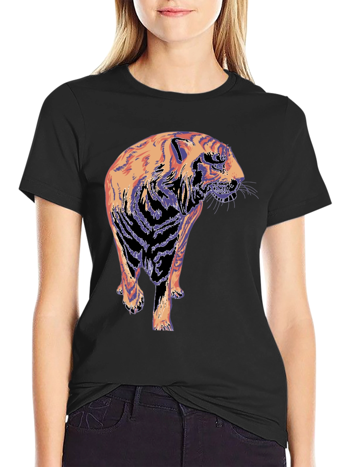 Tiger Graphic T-Shirt - Cool Animal Tee