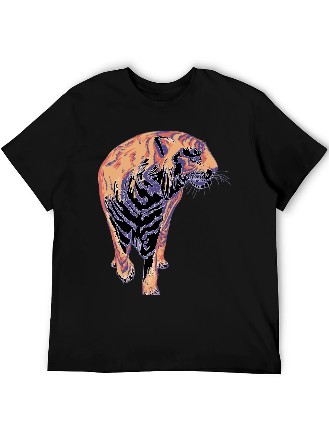 Tiger Graphic T-Shirt - Cool Animal Tee