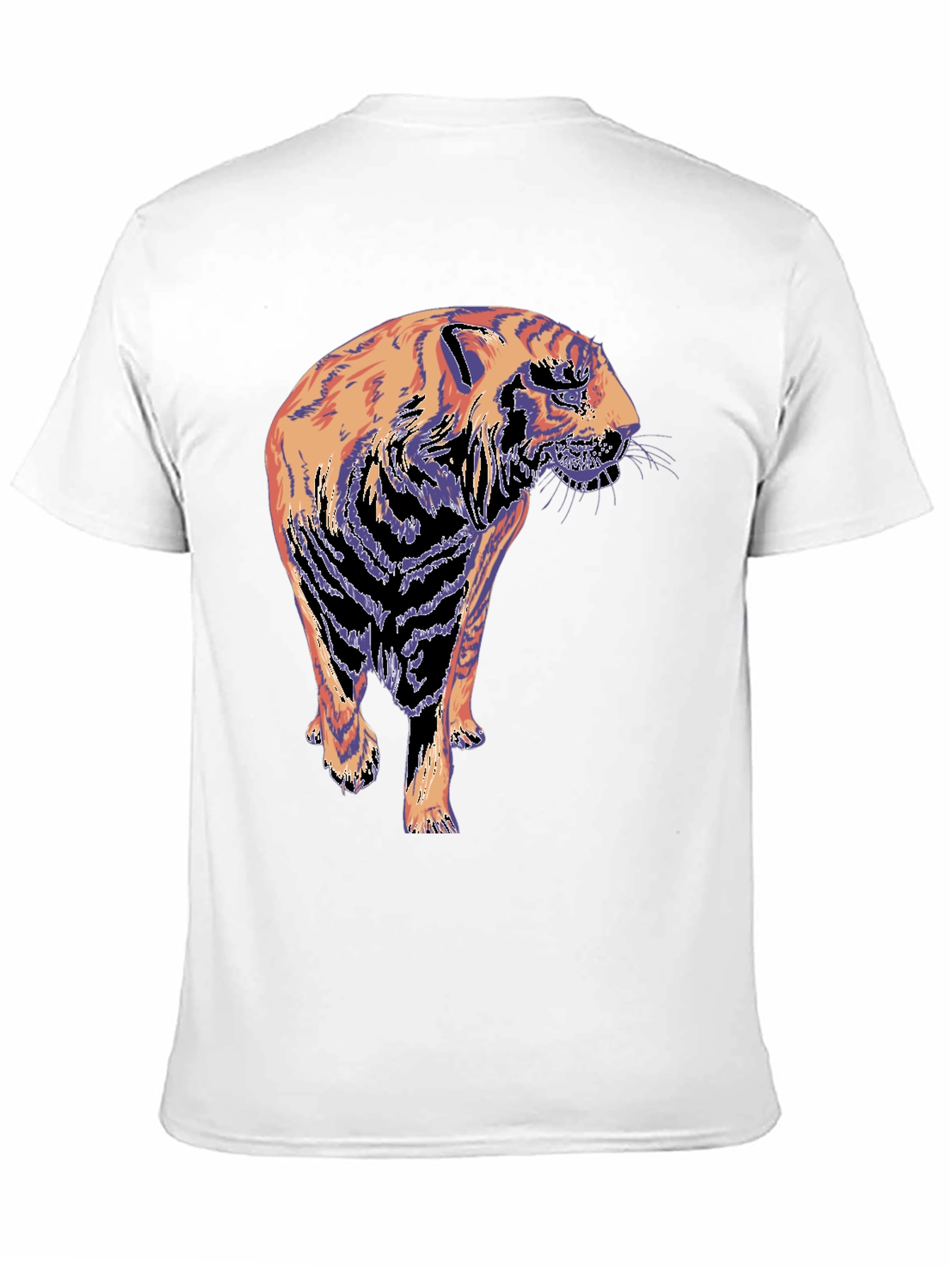 Tiger Graphic T-Shirt - Cool Animal Tee
