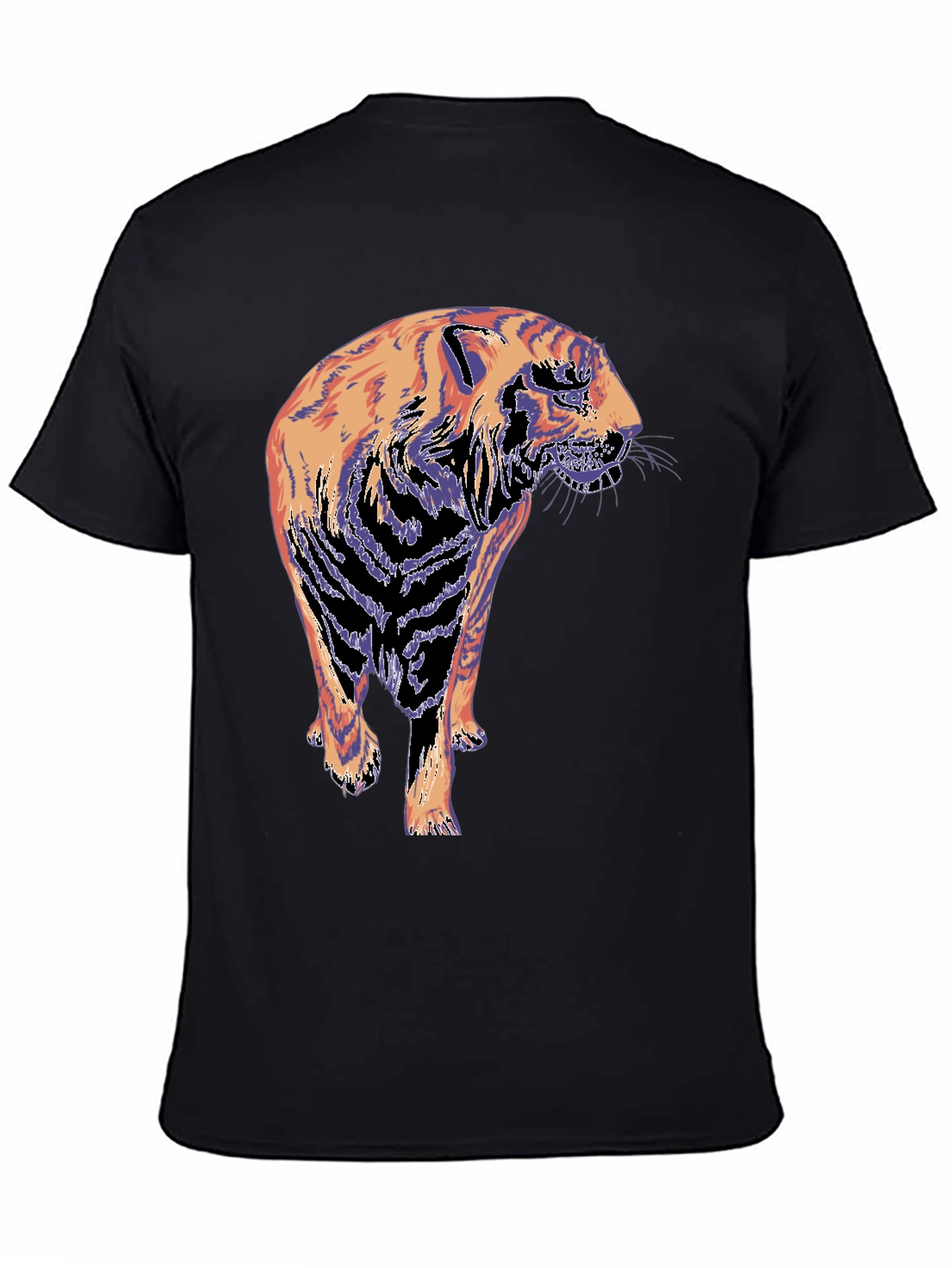Tiger Graphic T-Shirt - Cool Animal Tee