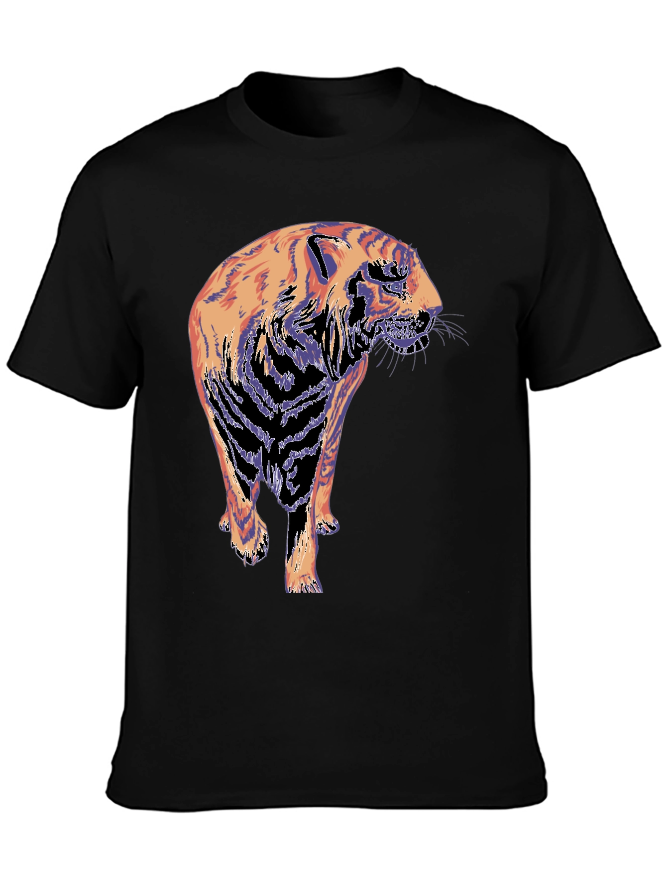 Tiger Graphic T-Shirt - Cool Animal Tee
