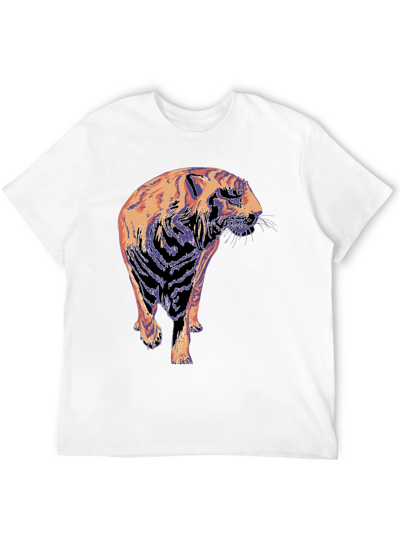 Tiger Graphic T-Shirt - Cool Animal Tee