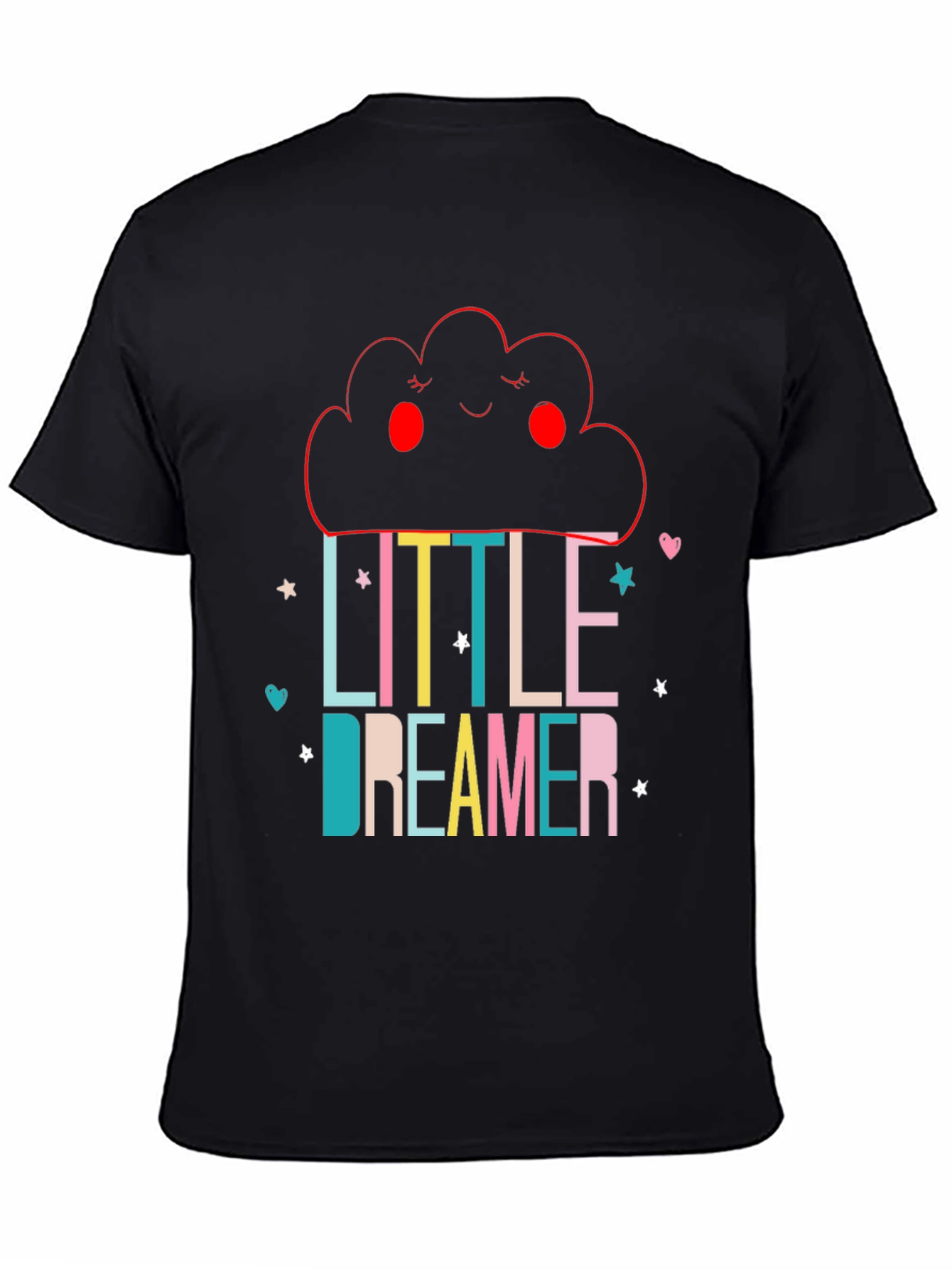 Little Dreamer Black Graphic Tee