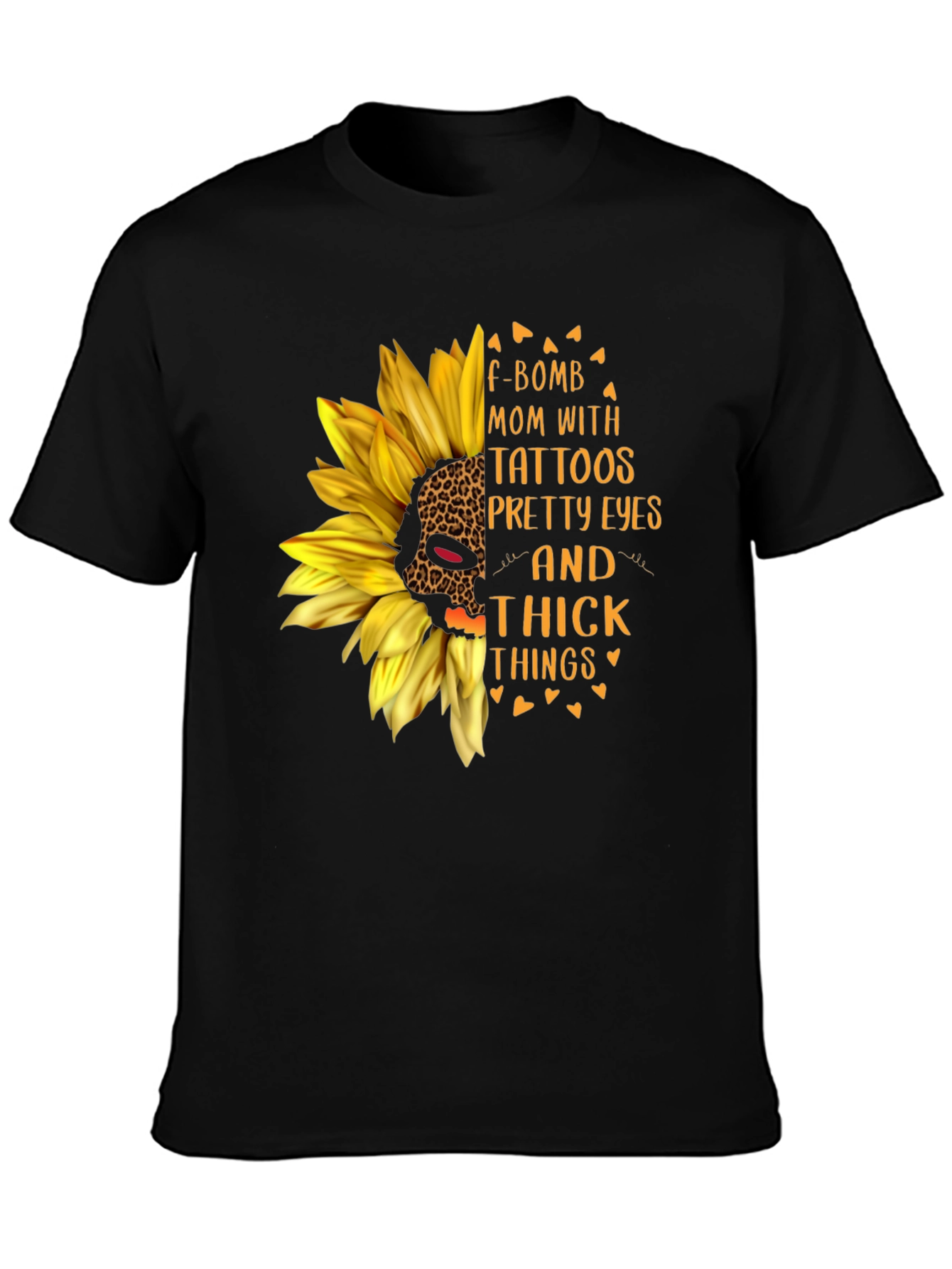 F-Bomb Mom Sunflower Graphic Tee