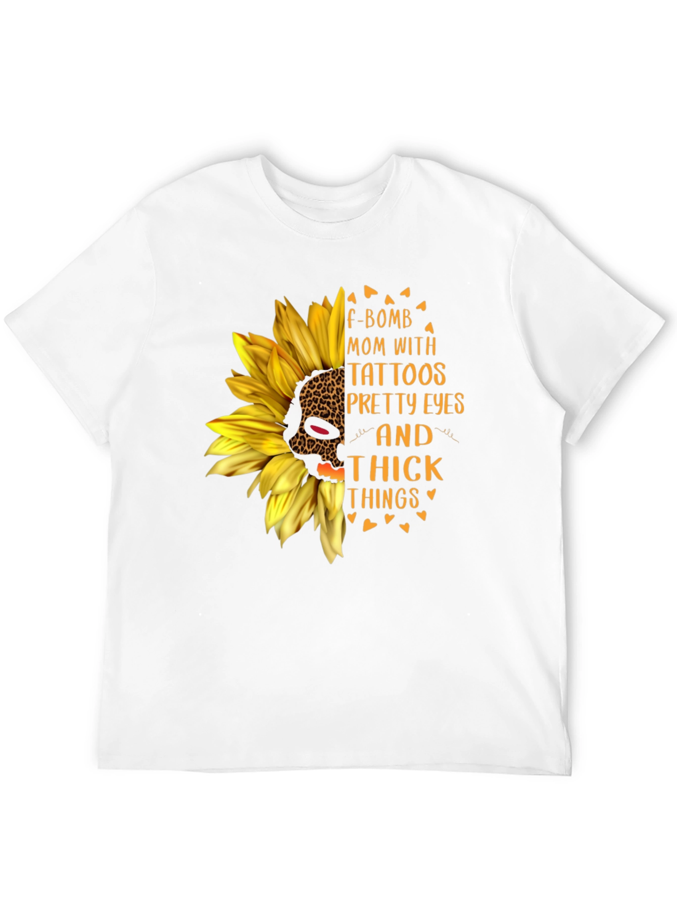 F-Bomb Mom Sunflower Graphic Tee